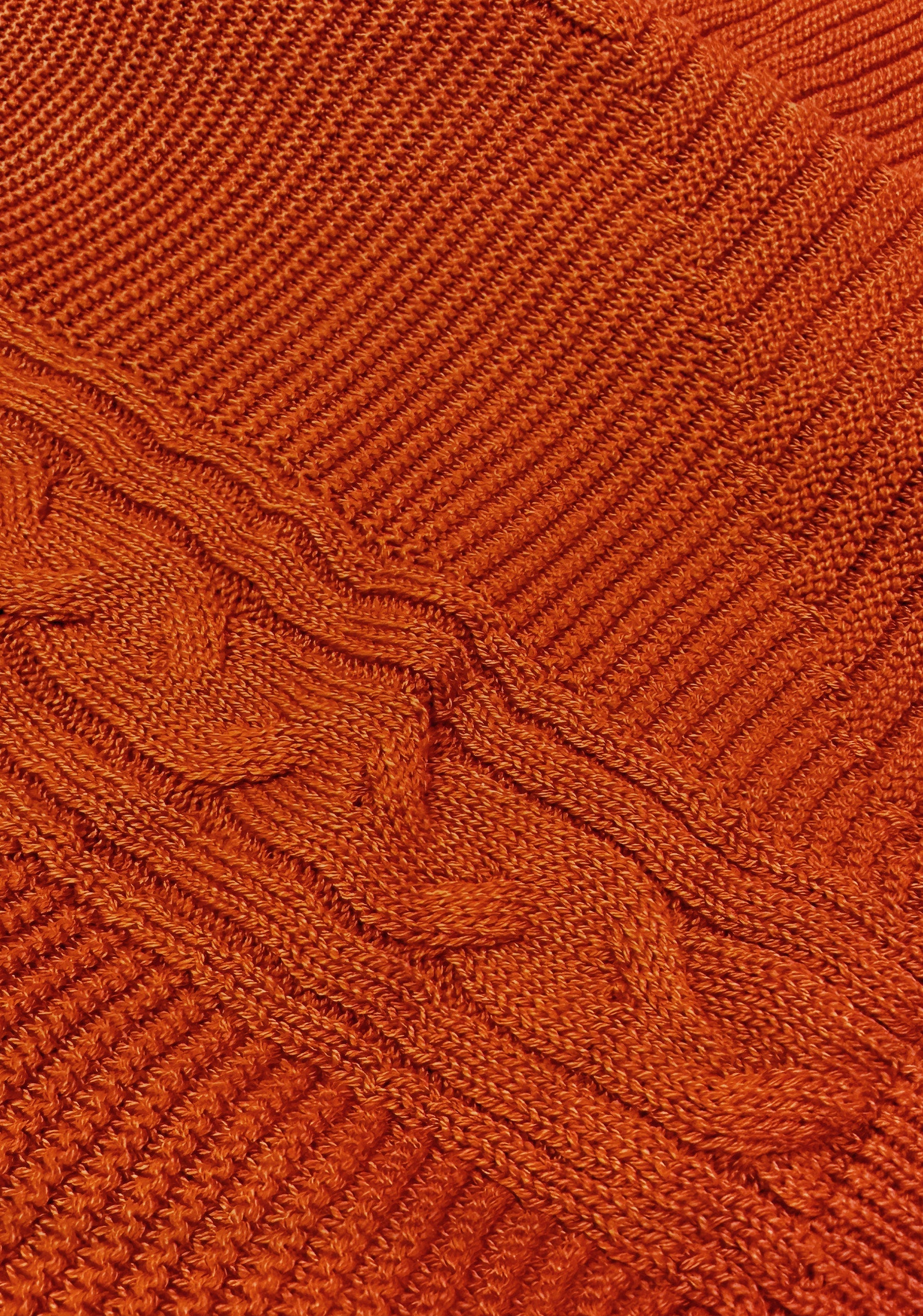 California Orange Sweater