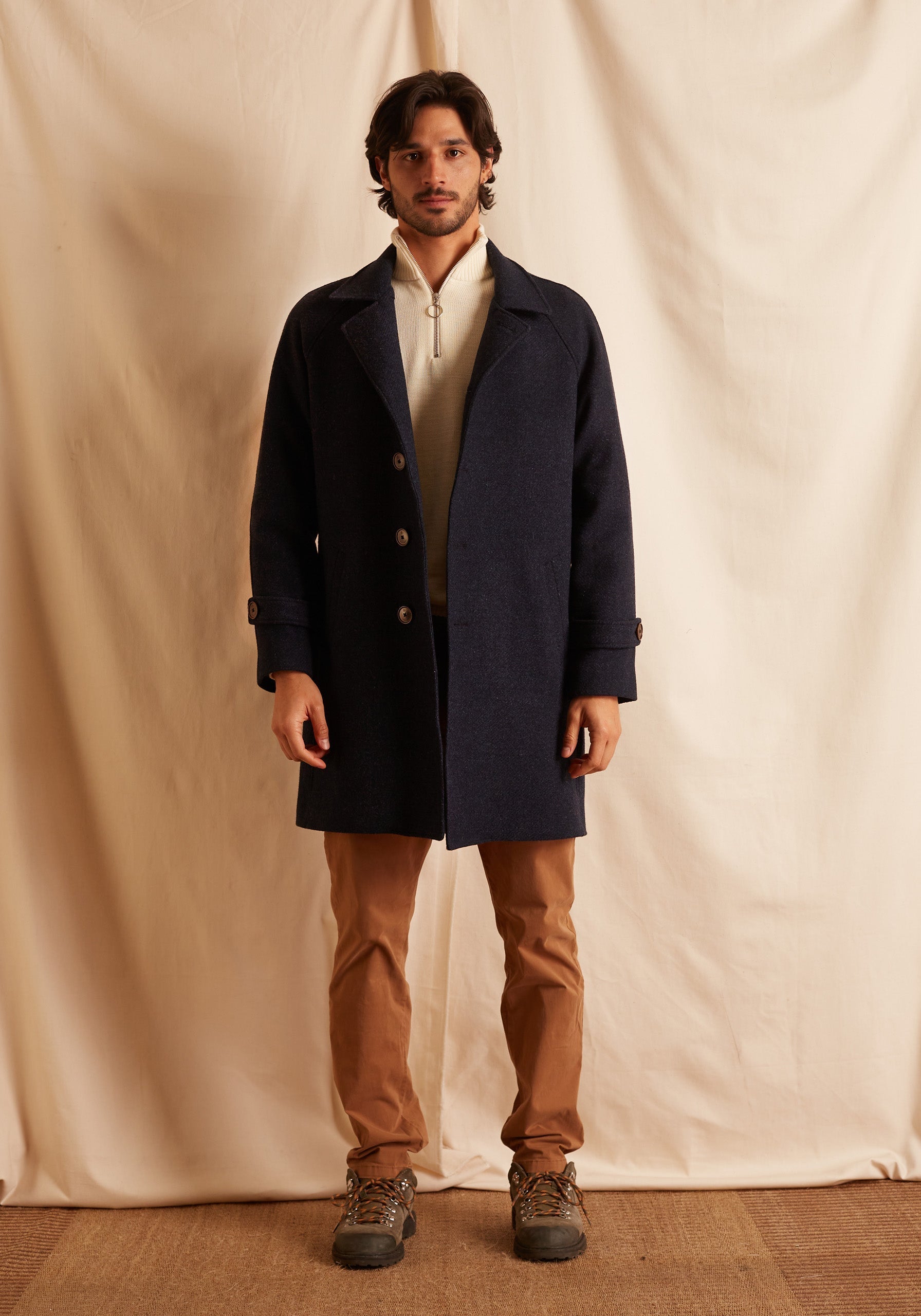 Candance Dark Blue Coat