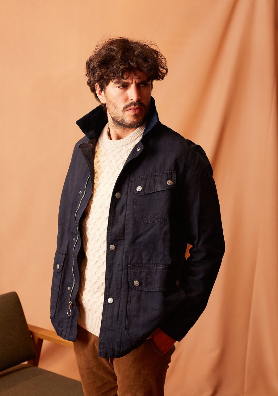 Goethe Dark Blue Jacket