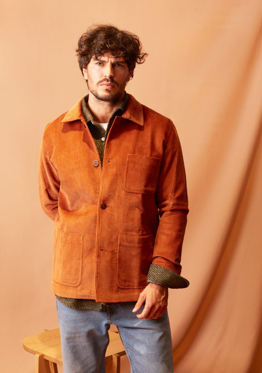 Chaqueta Seneca Pana Terracota