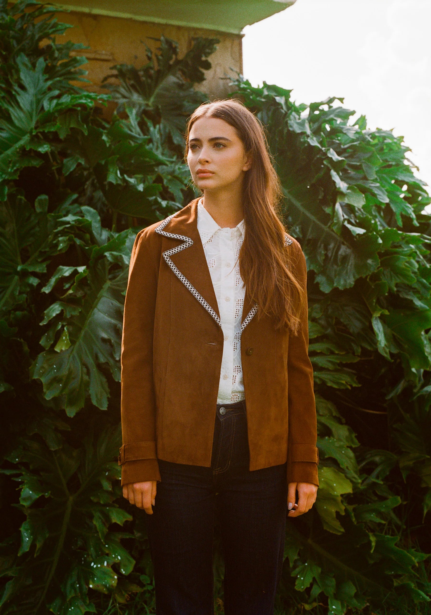 Jacket Elioth Suede APL Tobacco