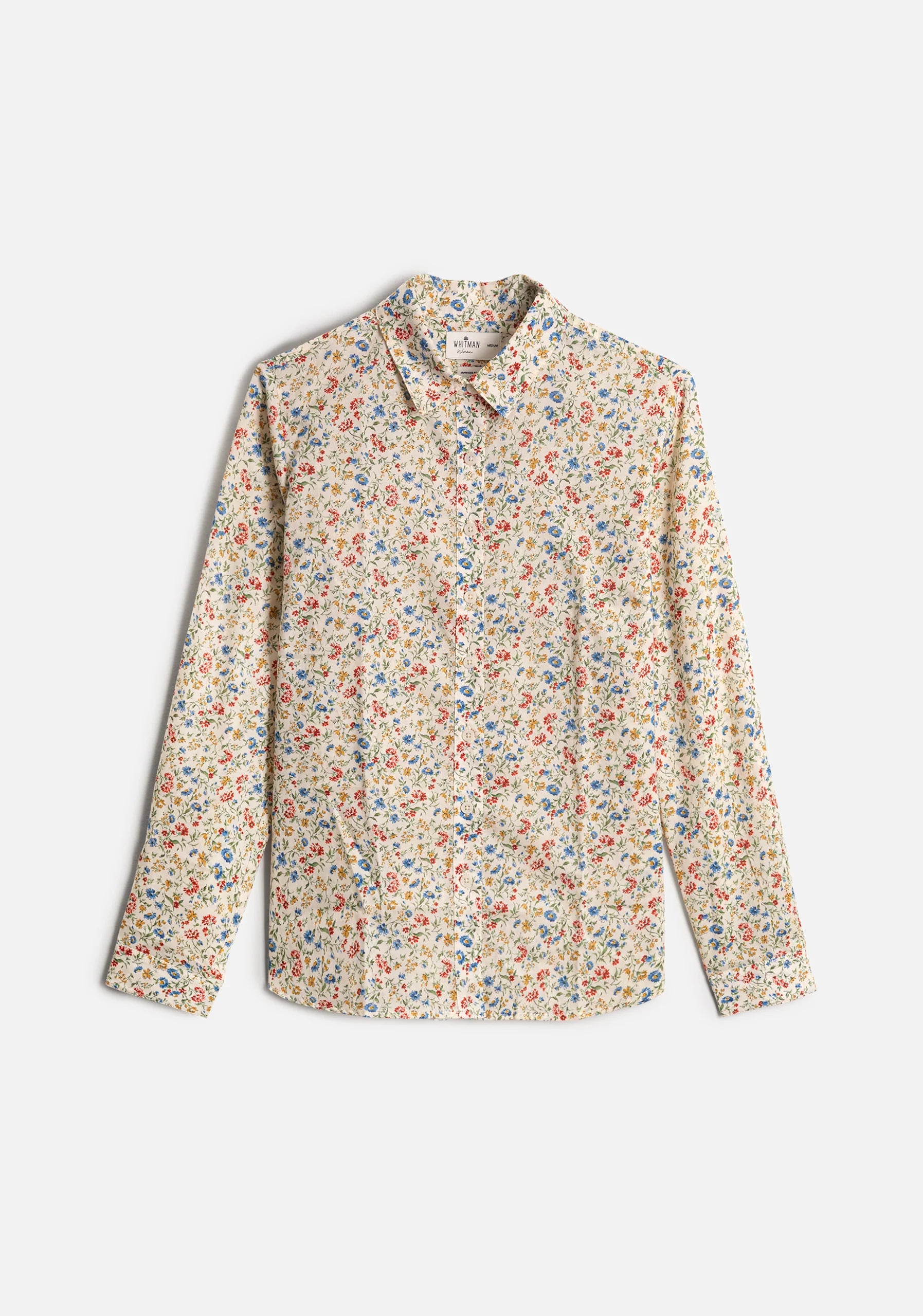 Shirt Allegra fd Ivory Est Flor Blue