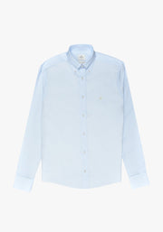 Light Blue Button Down Collared Shirt L-Mar