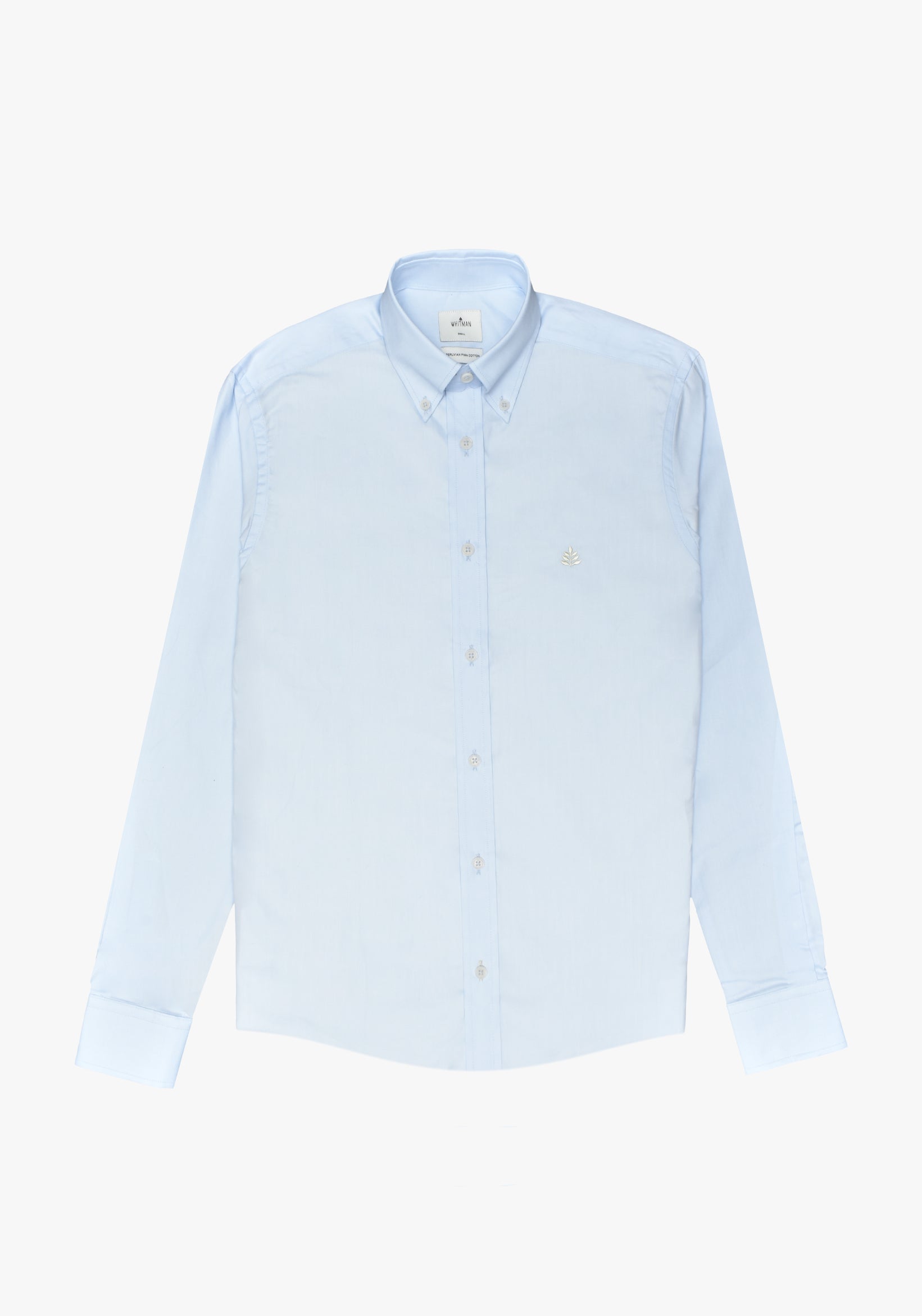 Light Blue Button Down Collared Shirt L-Mar