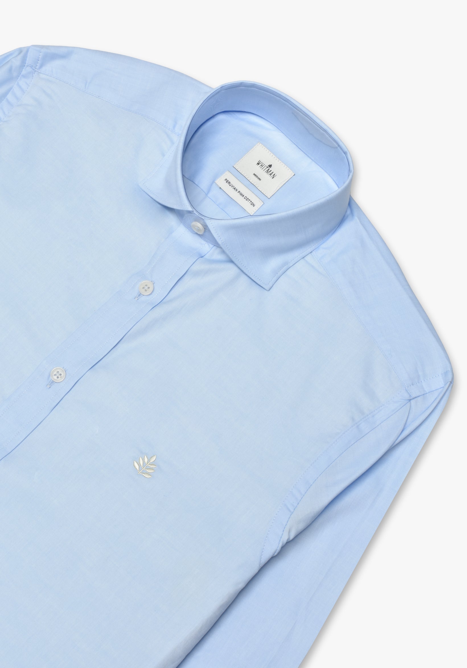 Light Blue Shirt French Collar L-Mar