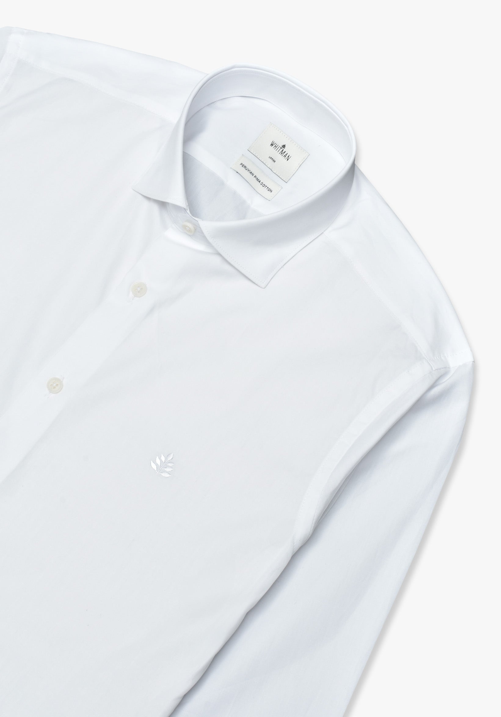 White Shirt Stiff Collar L-Atn.