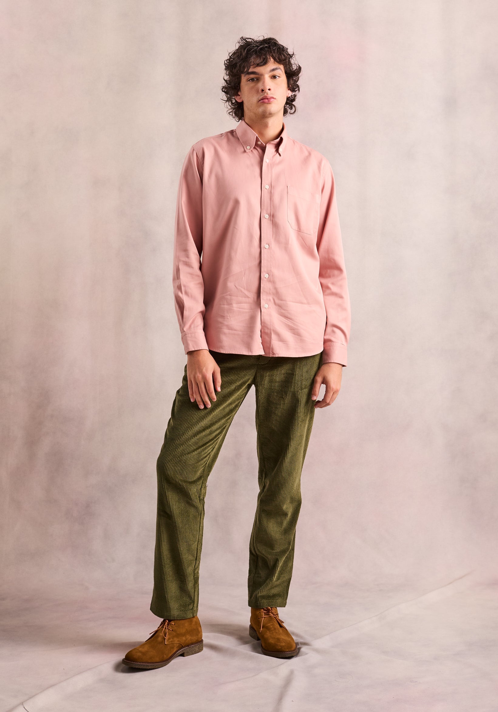 Pink Pocket Shirt