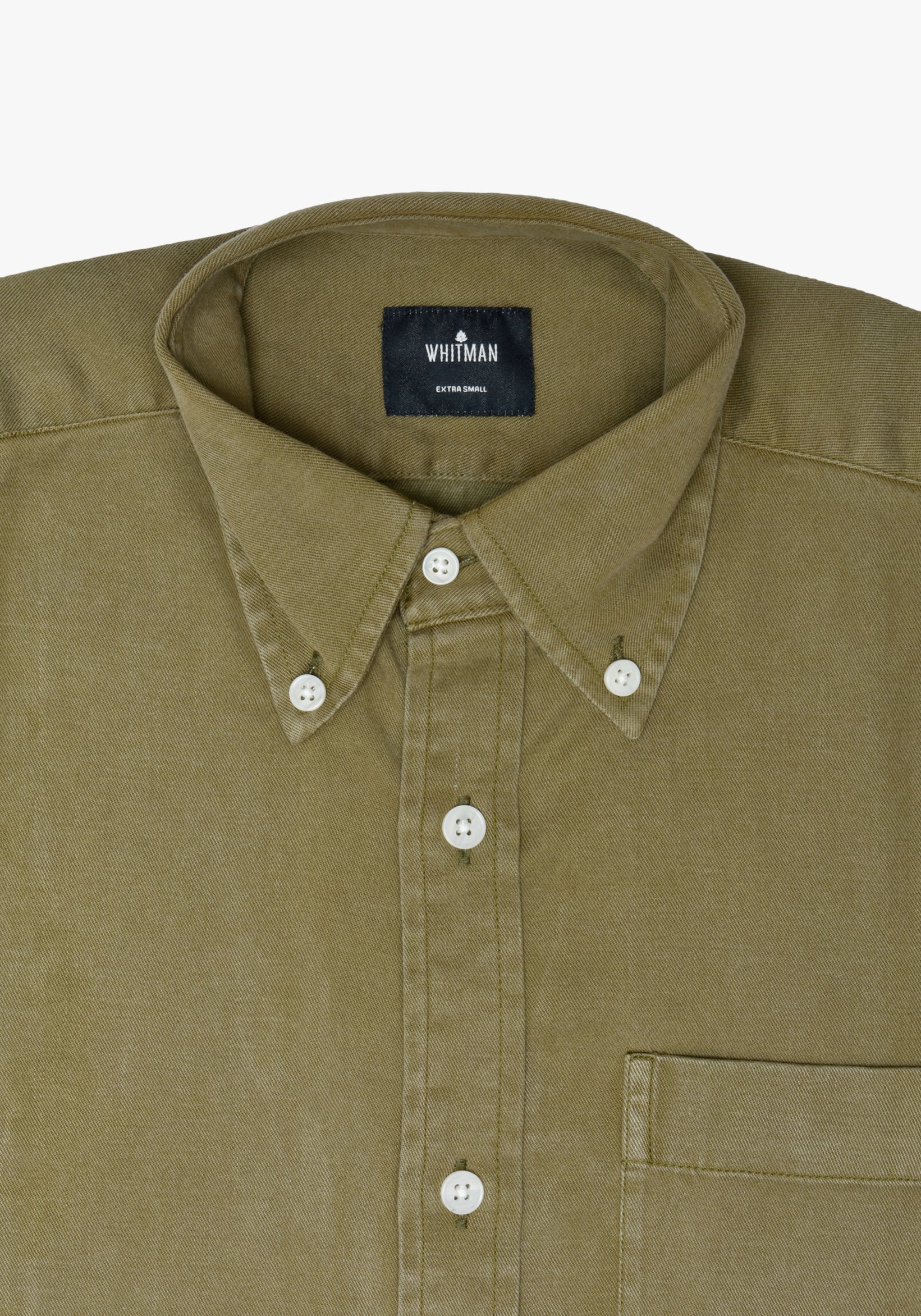 Olive Green Pocket Shirt