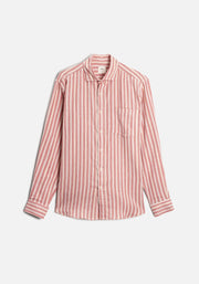 Shirt CF Owen Bols Red Stripes - Ivory