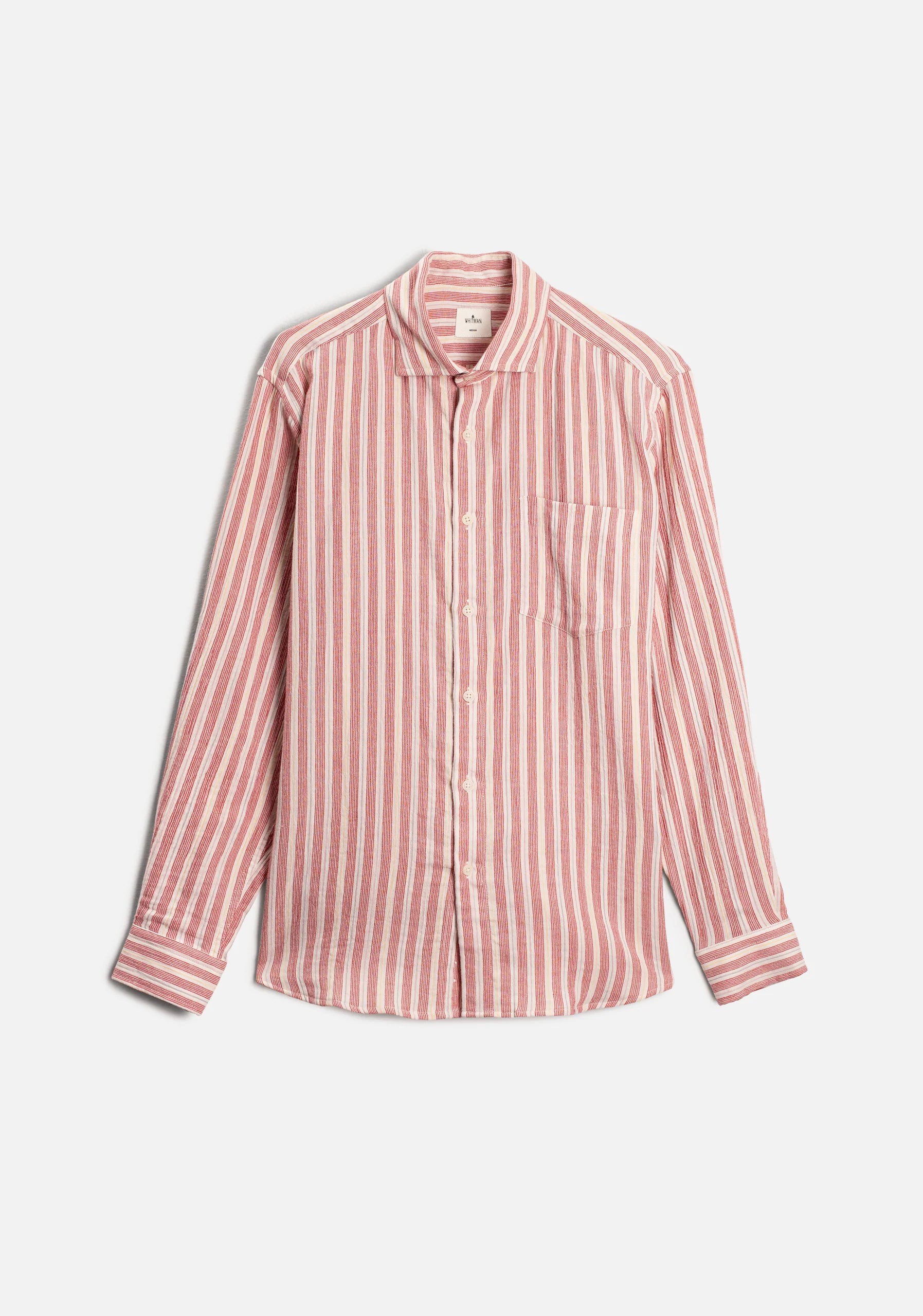 Shirt CF Owen Bols Red Stripes - Ivory