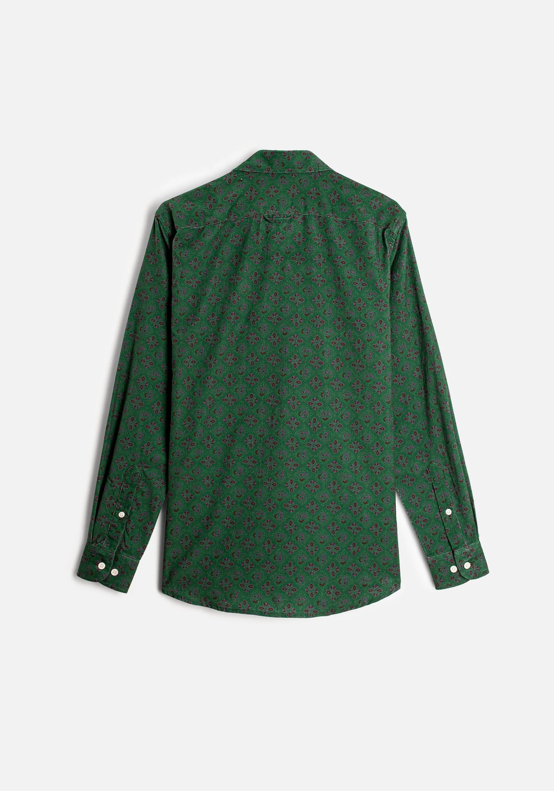 Crayton Corduroy Green Est Shirt