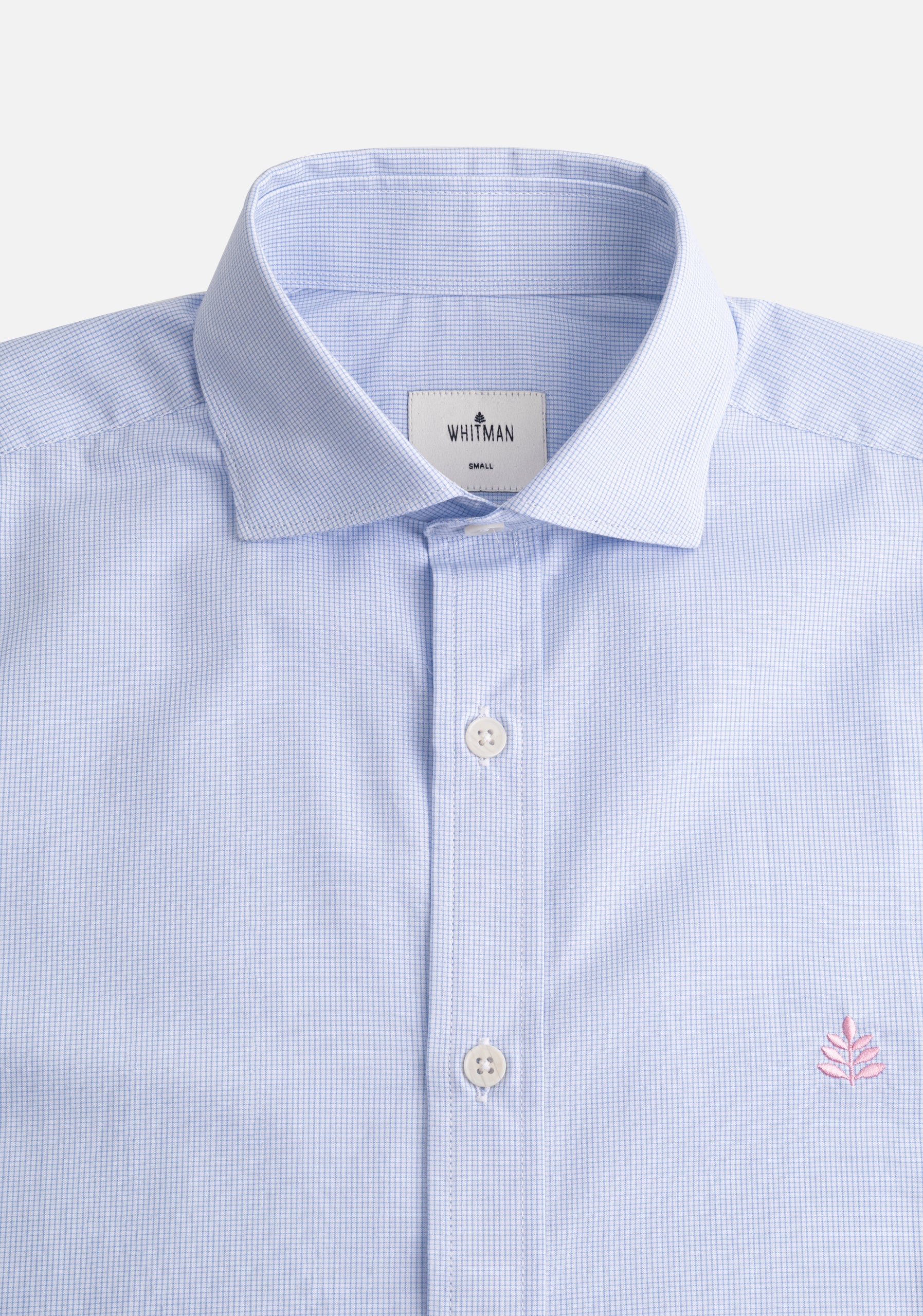 Checked Shirt Peq. Blue - White CF L-Ros