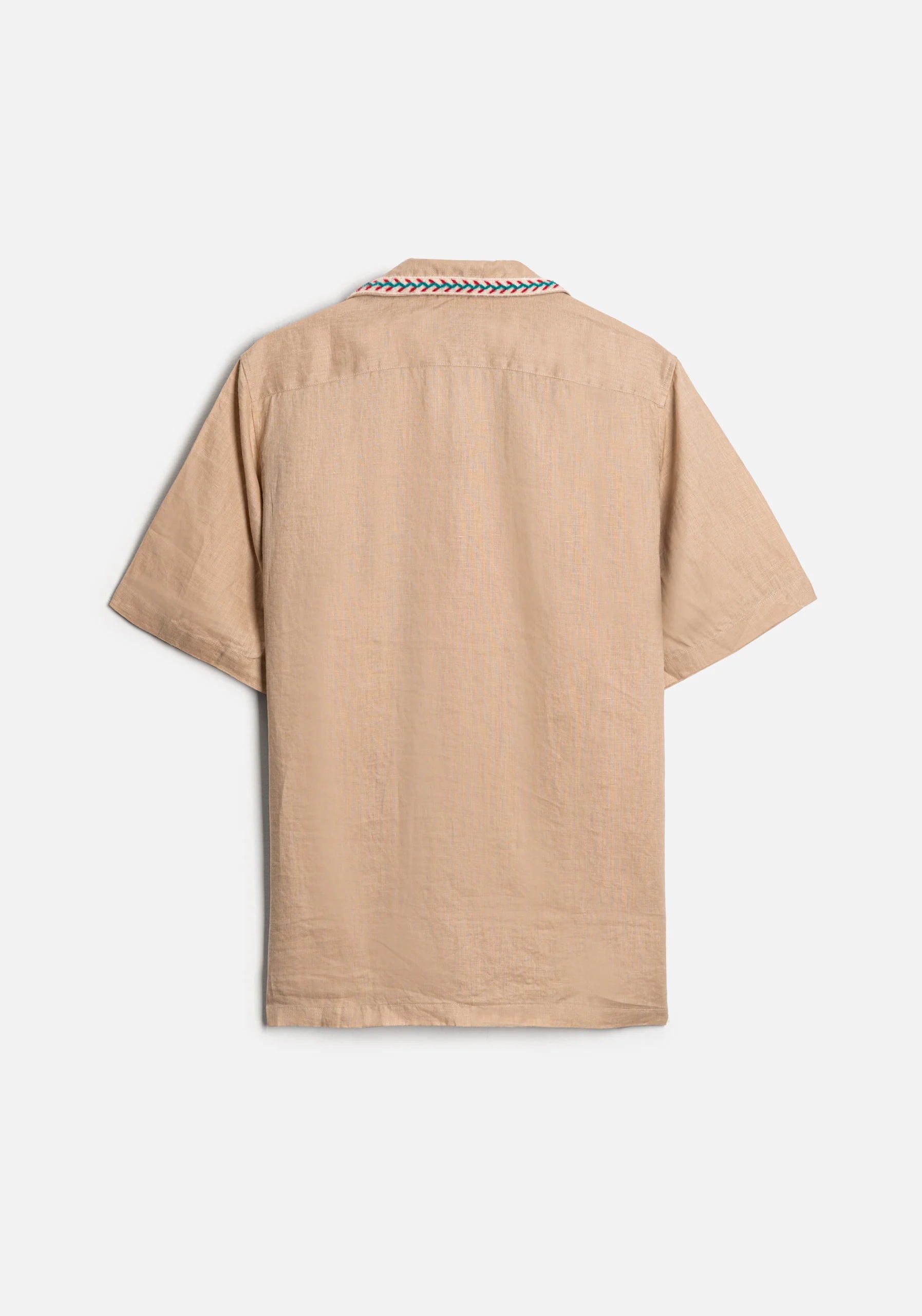 APL Camel Linen Cuban Shirt