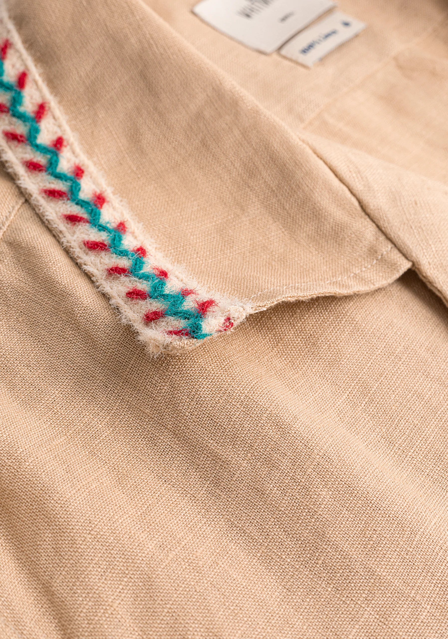 APL Camel Linen Cuban Shirt