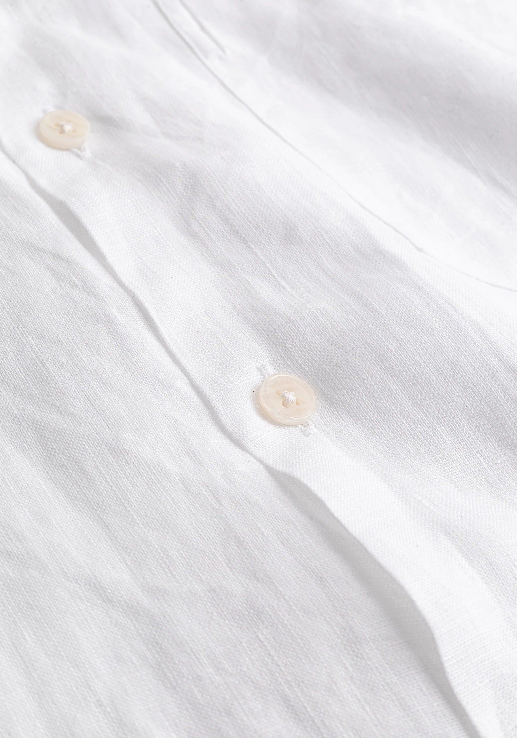 White Linen Cuban Shirt