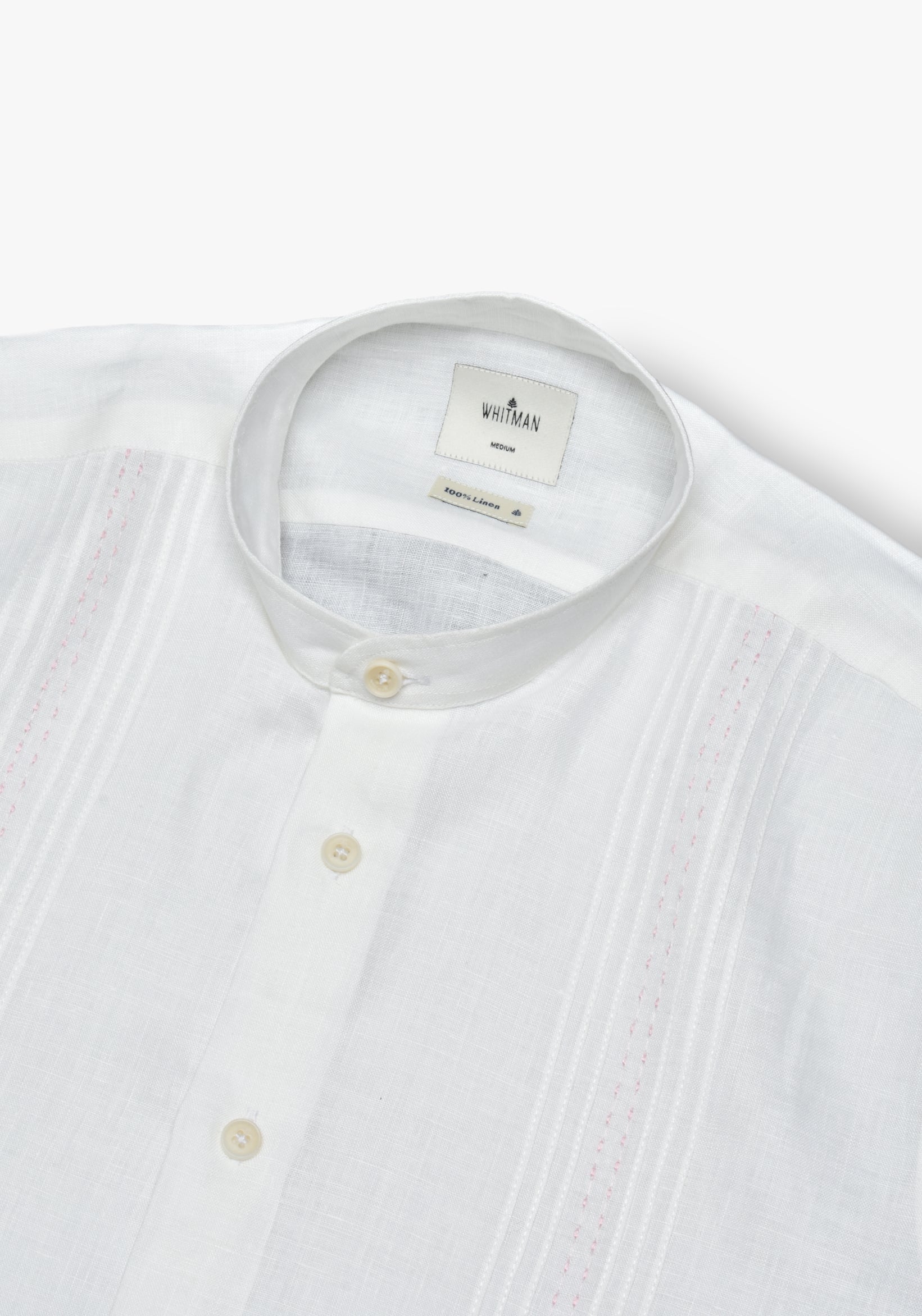 Guayabera Linen Ivory Shirt