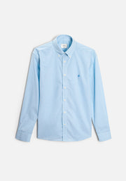 H CBD Shirt Small Checkered L-Ant Medium Blue