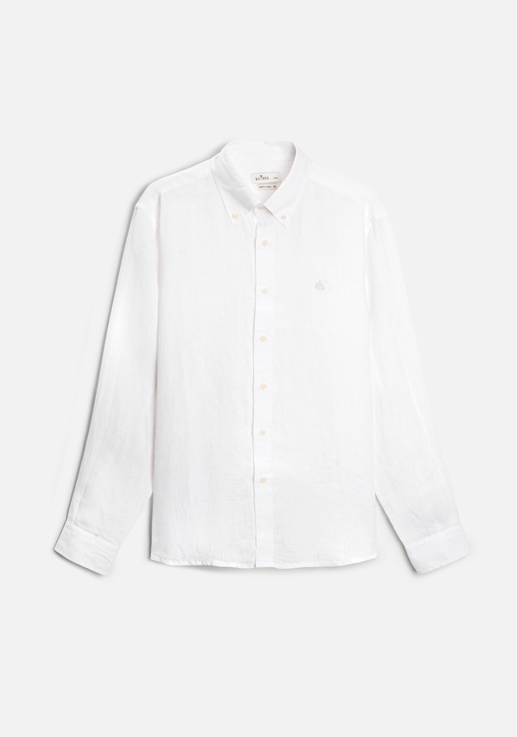 CBD Linen Shirt L-Atn White