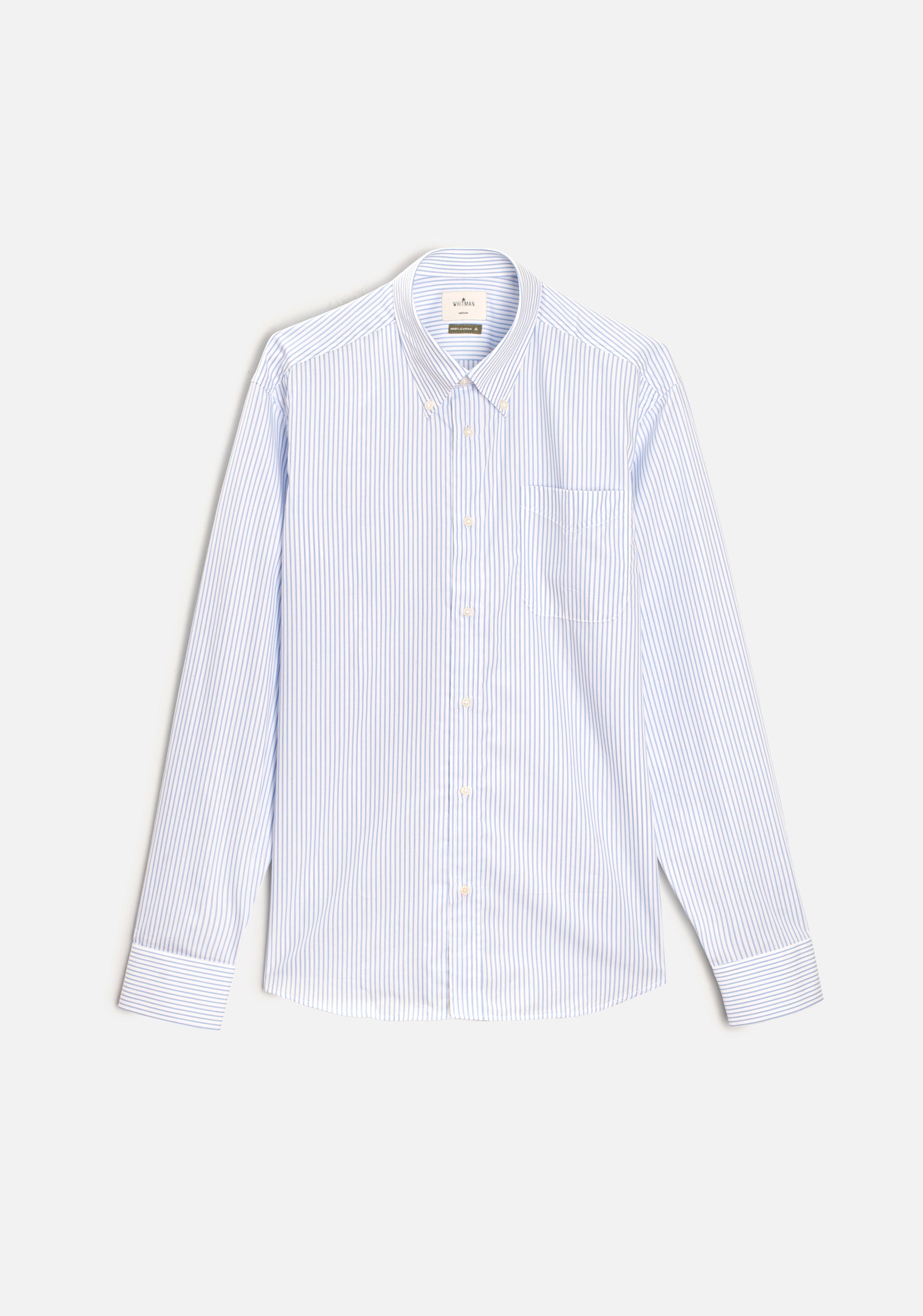 H CBD Light Blue Striped Shirt