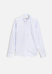 H CBD Light Blue Striped Shirt