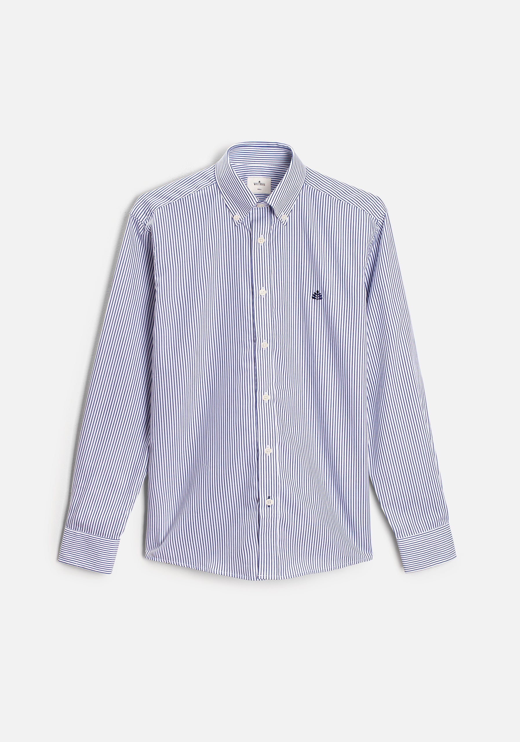 Shirt H CBD Stripes Med. L-Atn Dark Blue Osc.