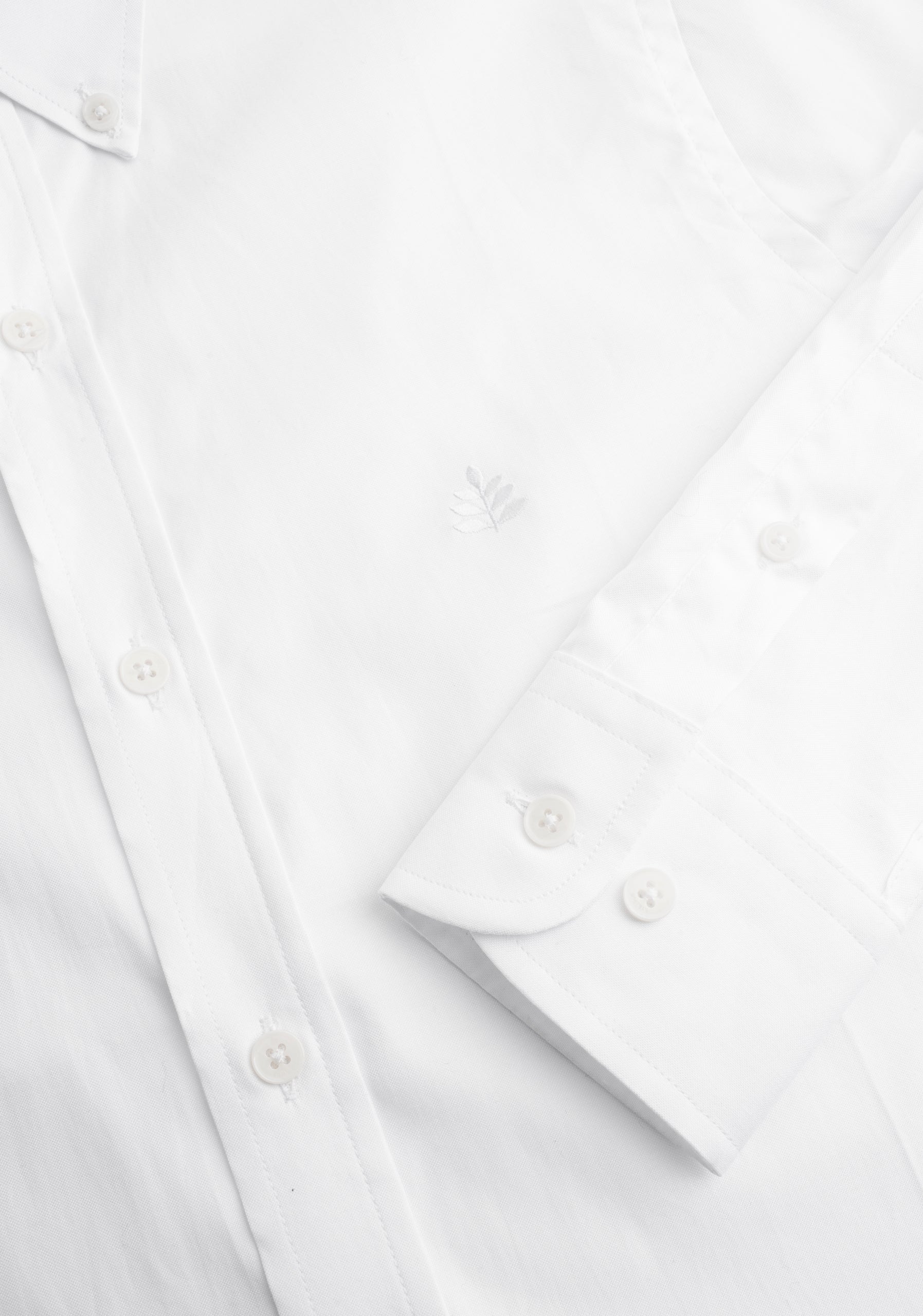 Shirt H CBD Unicolor L-Atn White