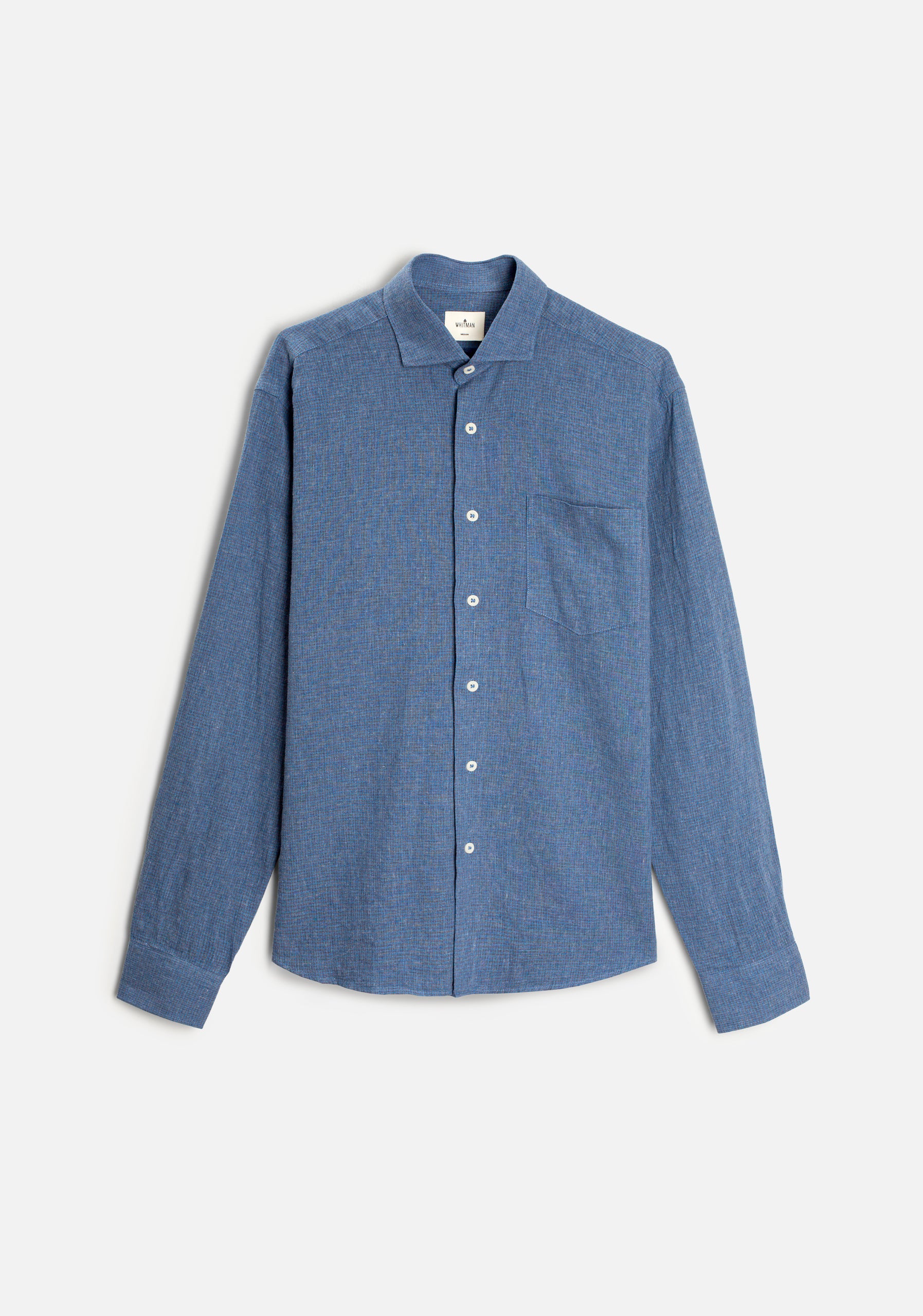 Shirt H CF Felix Plaid Small Blue Medium