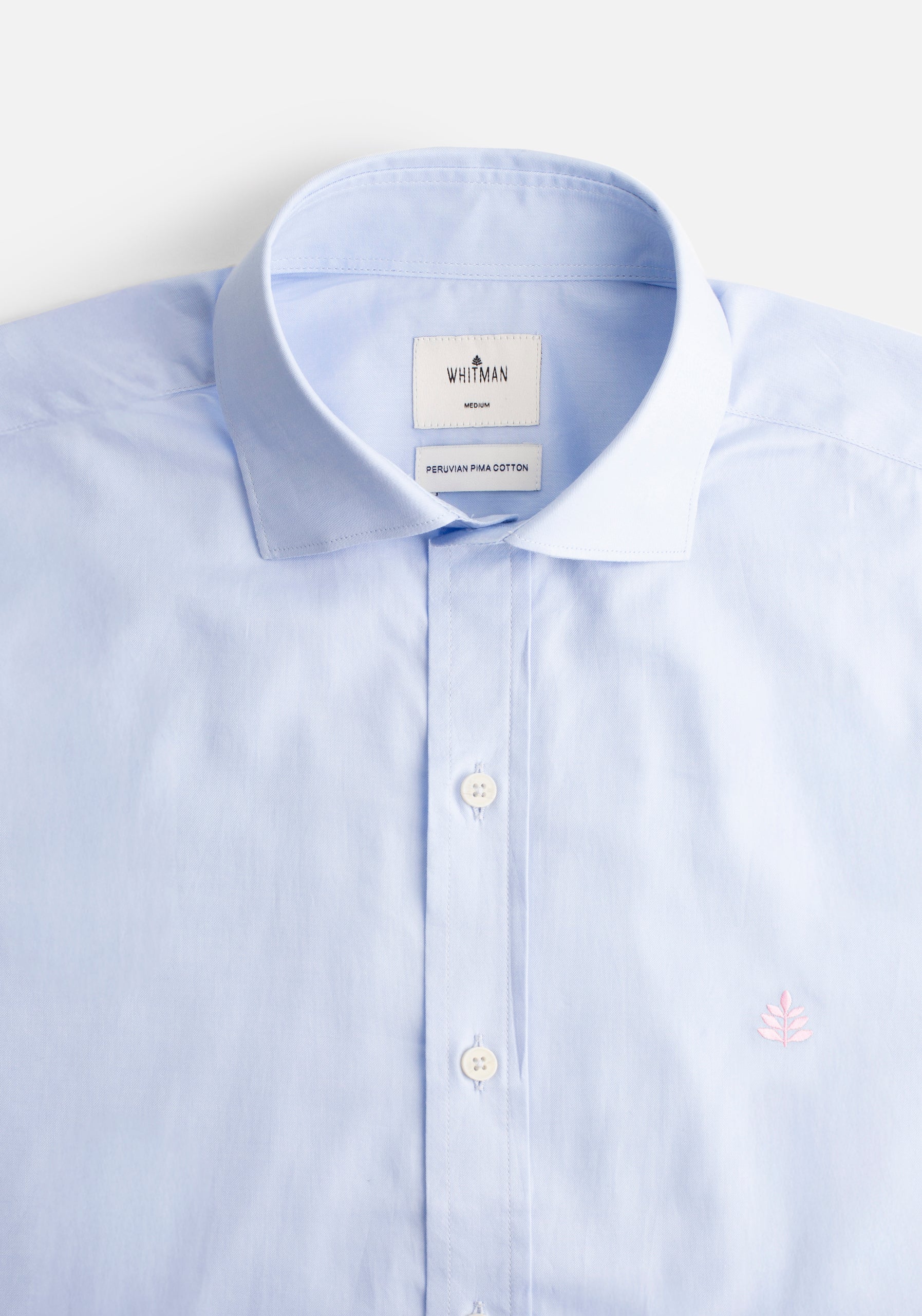 H CF Solid Color Shirt L-Light Blue