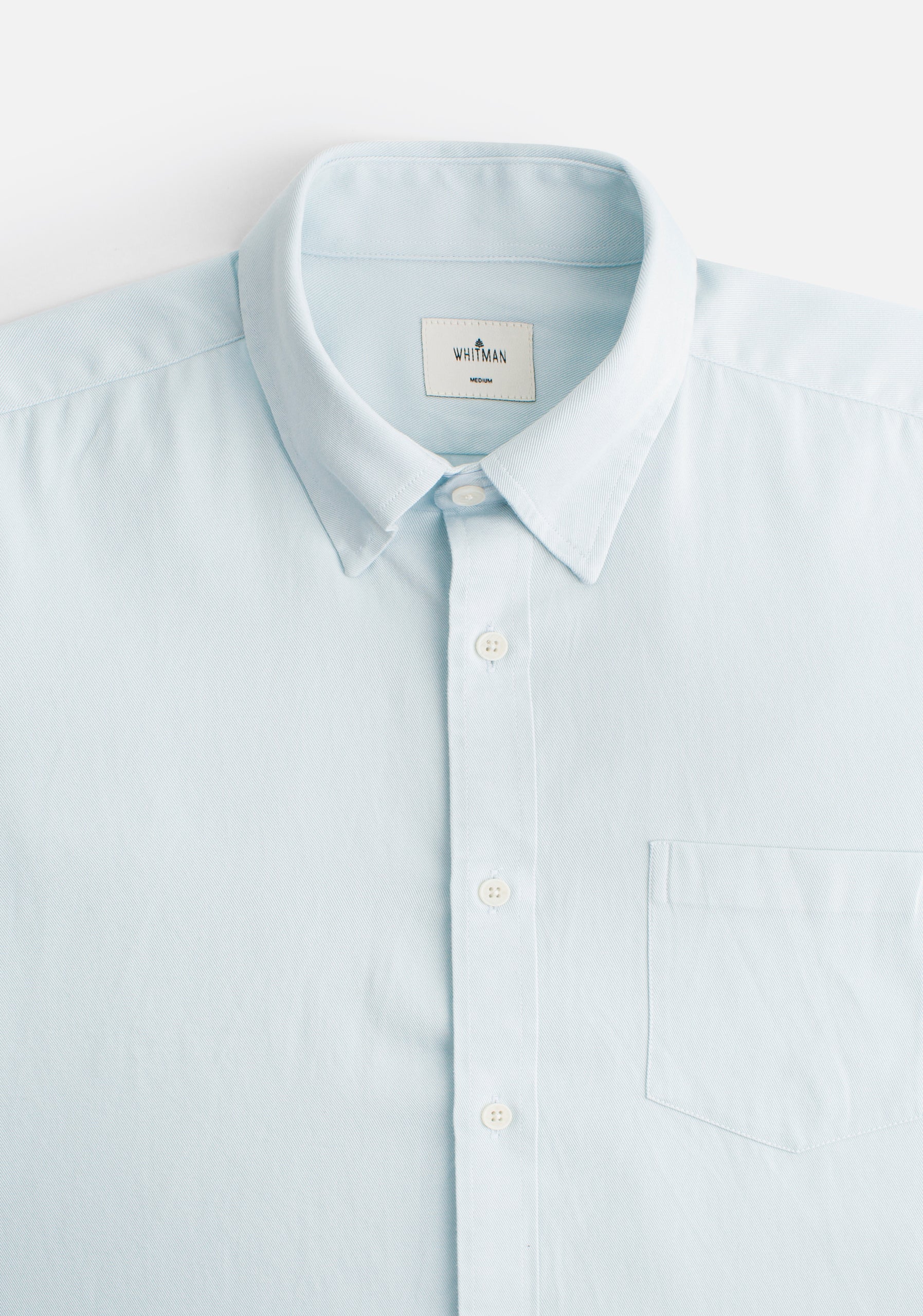 H Hamilton Light Blue Tencel Shirt