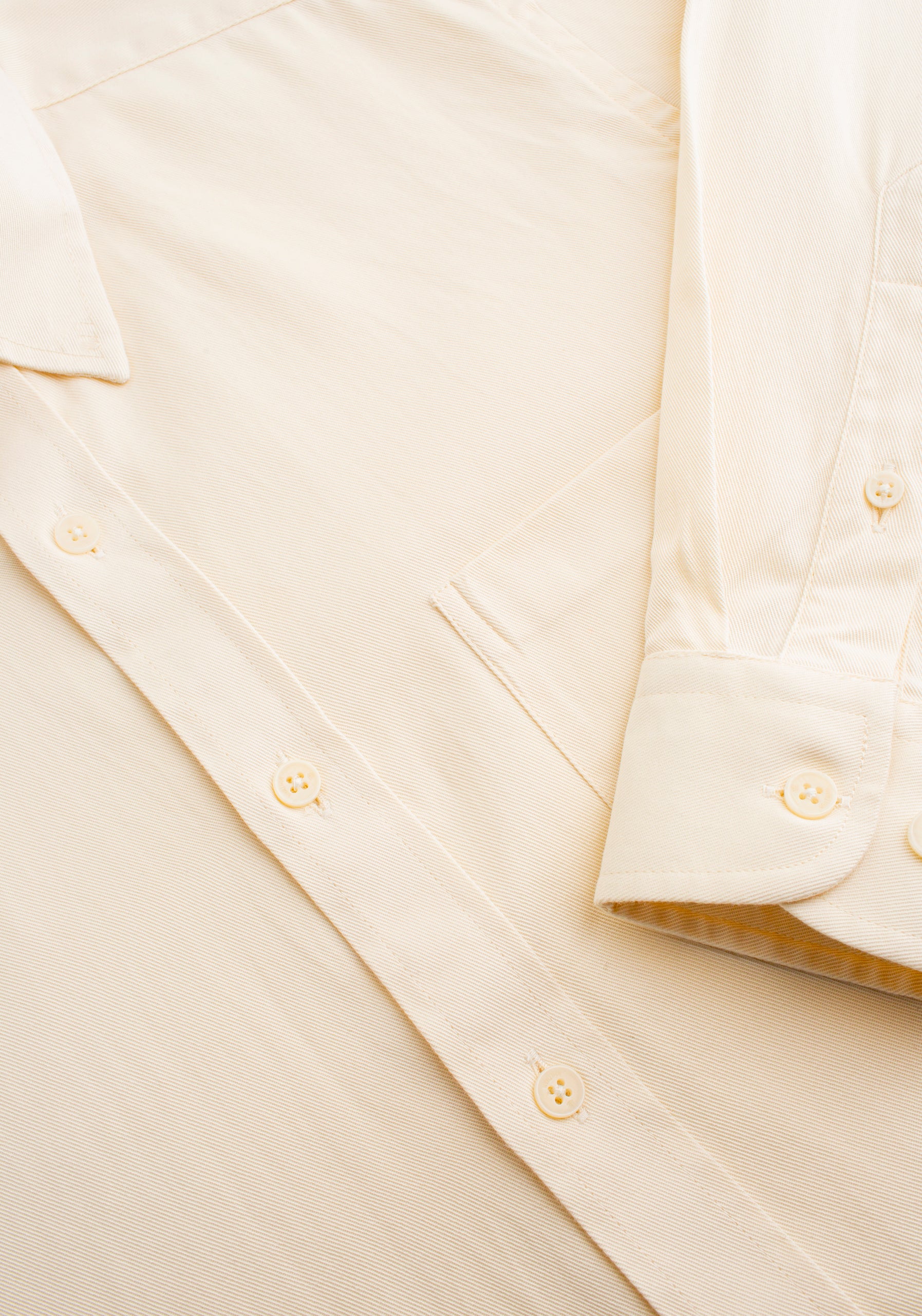 H Hamilton Beige Tencel Shirt