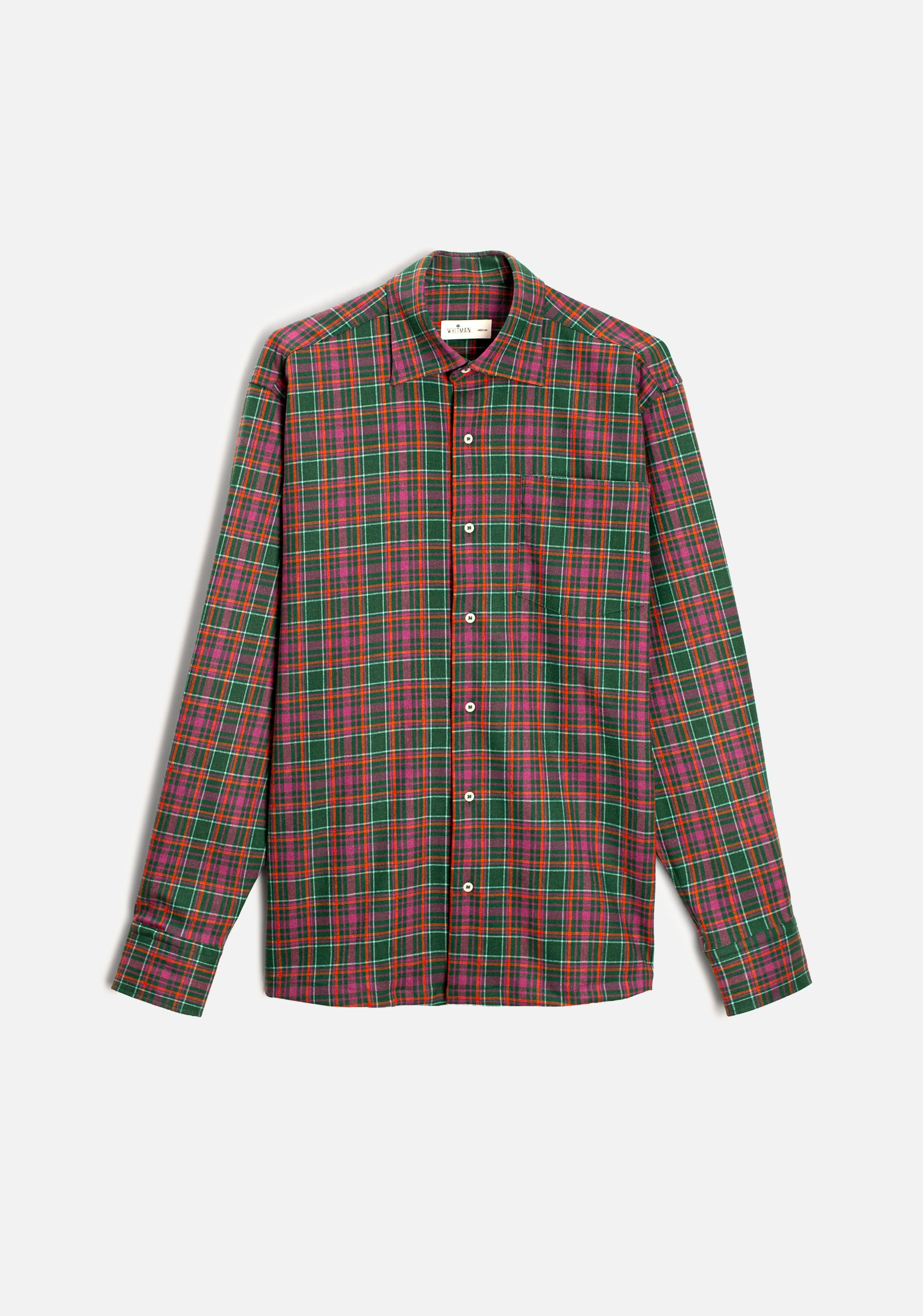 H CI Jamaica Green Check Shirt