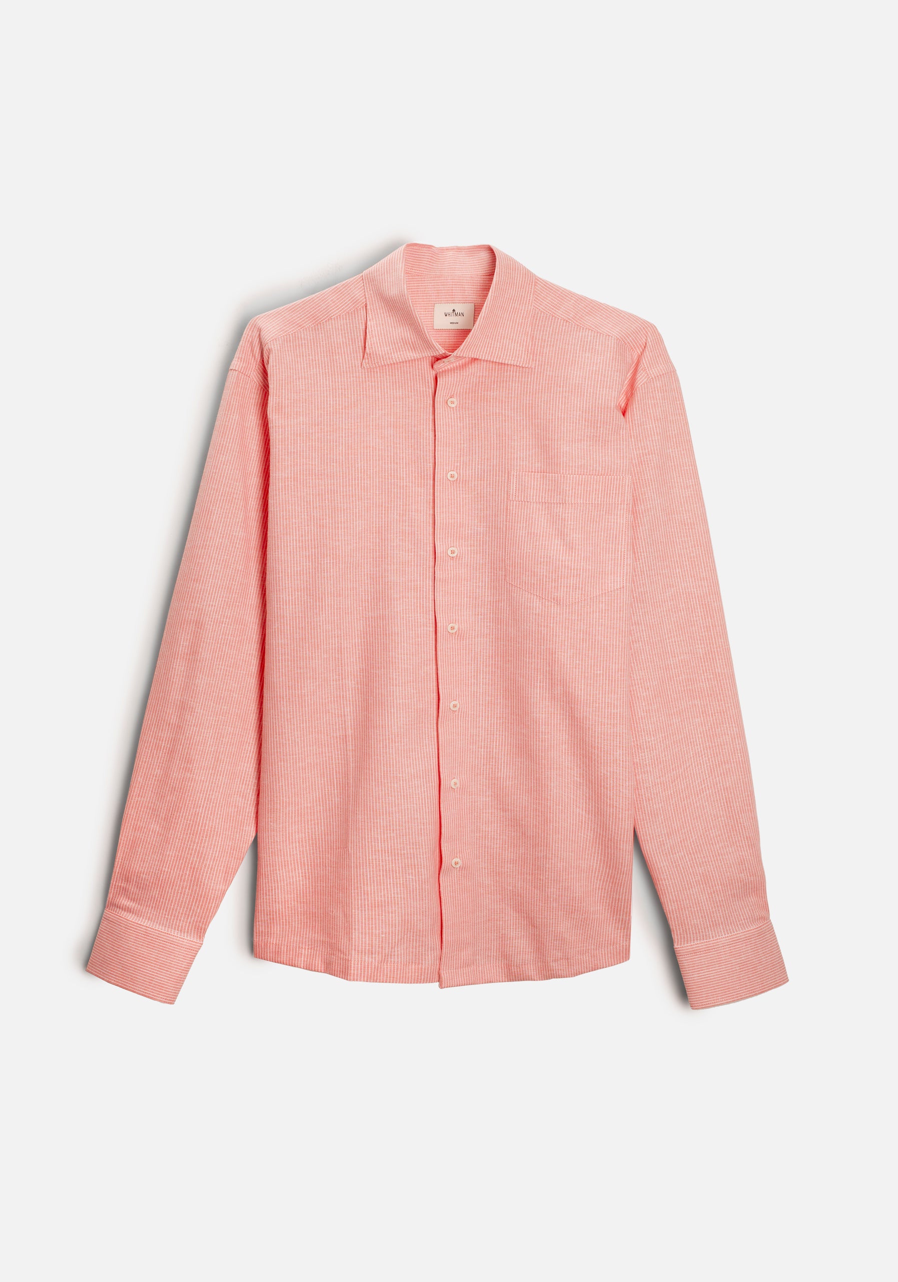H CI Jamaica Shirt Thin Stripes Rosewood