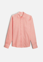 H CI Jamaica Shirt Thin Stripes Rosewood