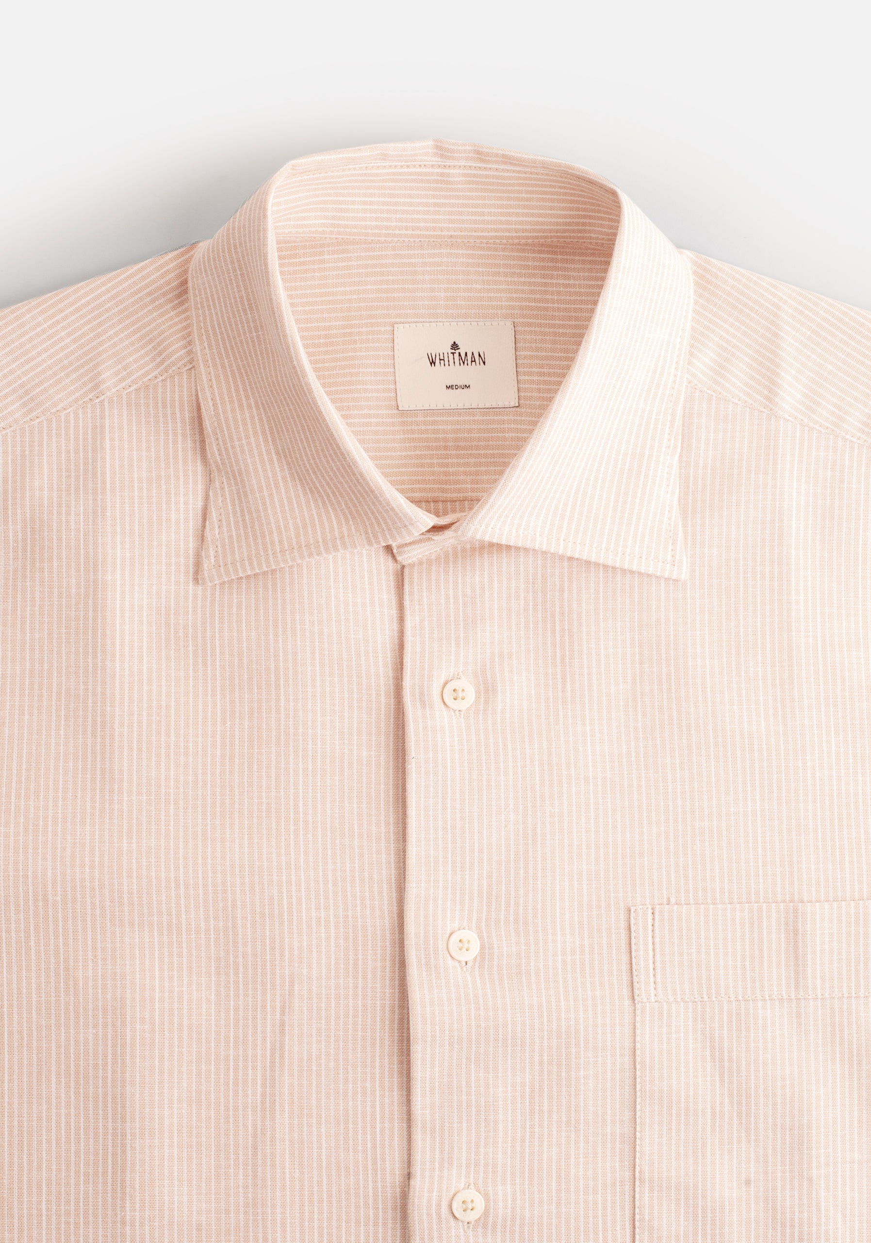 Shirt H CI Jamaica Light Brown Stripes