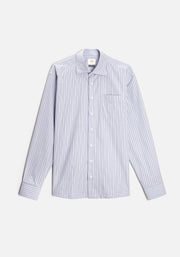 H CI Jamaica Shirt Light Blue Large Stripes