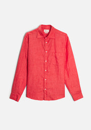 CI Lino Solid Color Coral Shirt