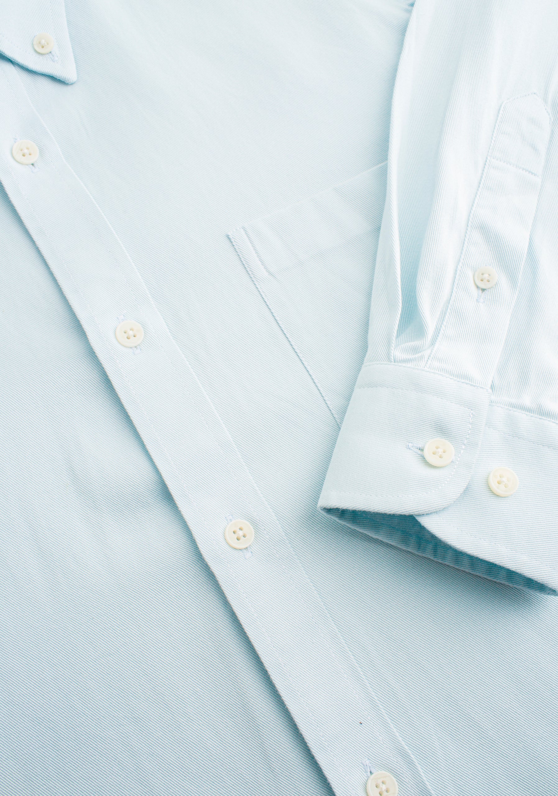 H Hamilton Light Blue Tencel Shirt