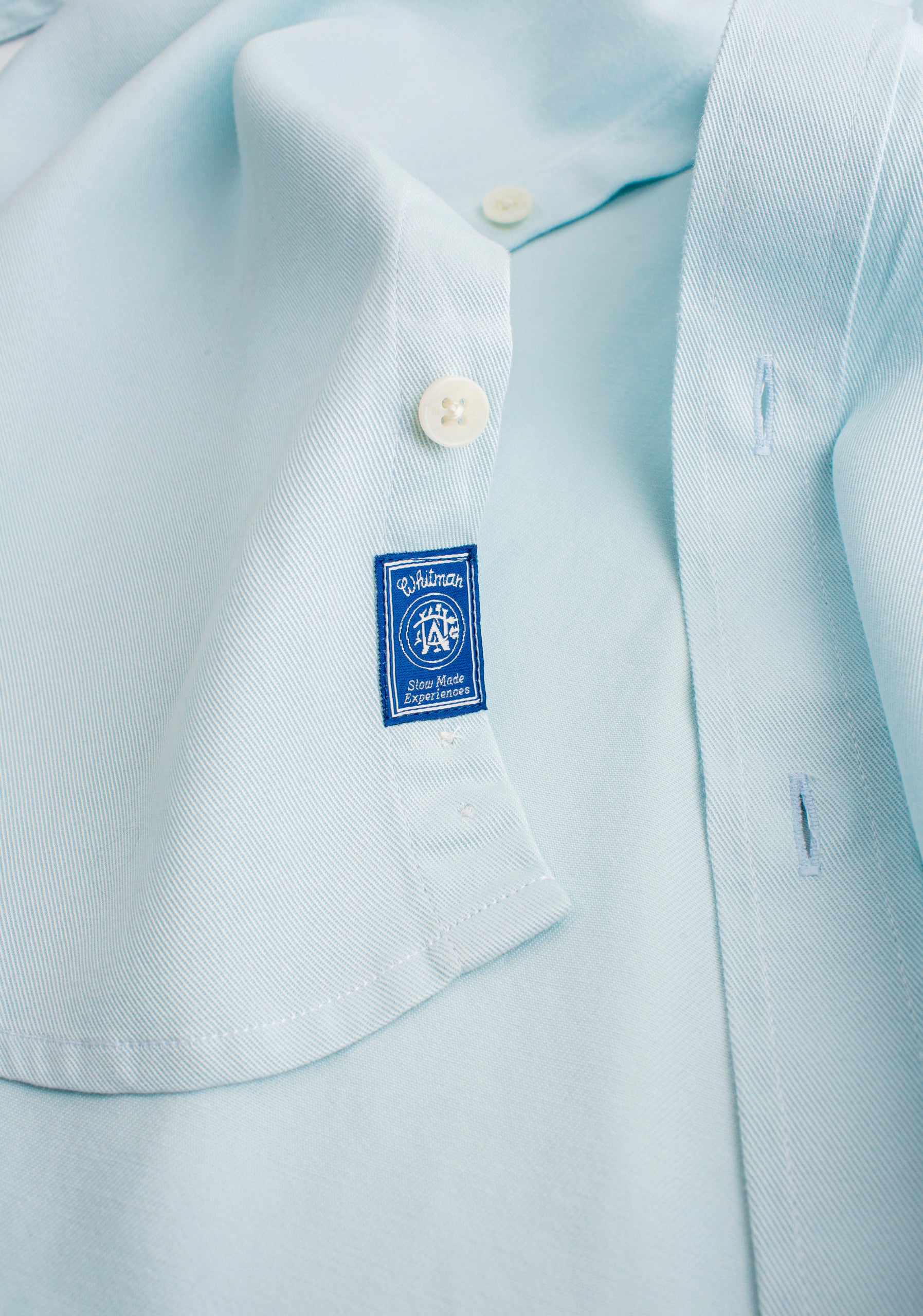 H Hamilton Light Blue Tencel Shirt
