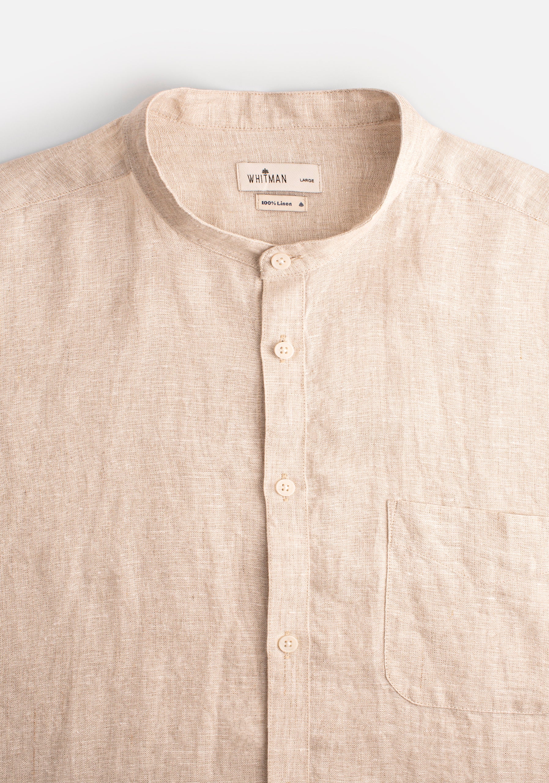 Nerú Collar Oatmeal Shirt
