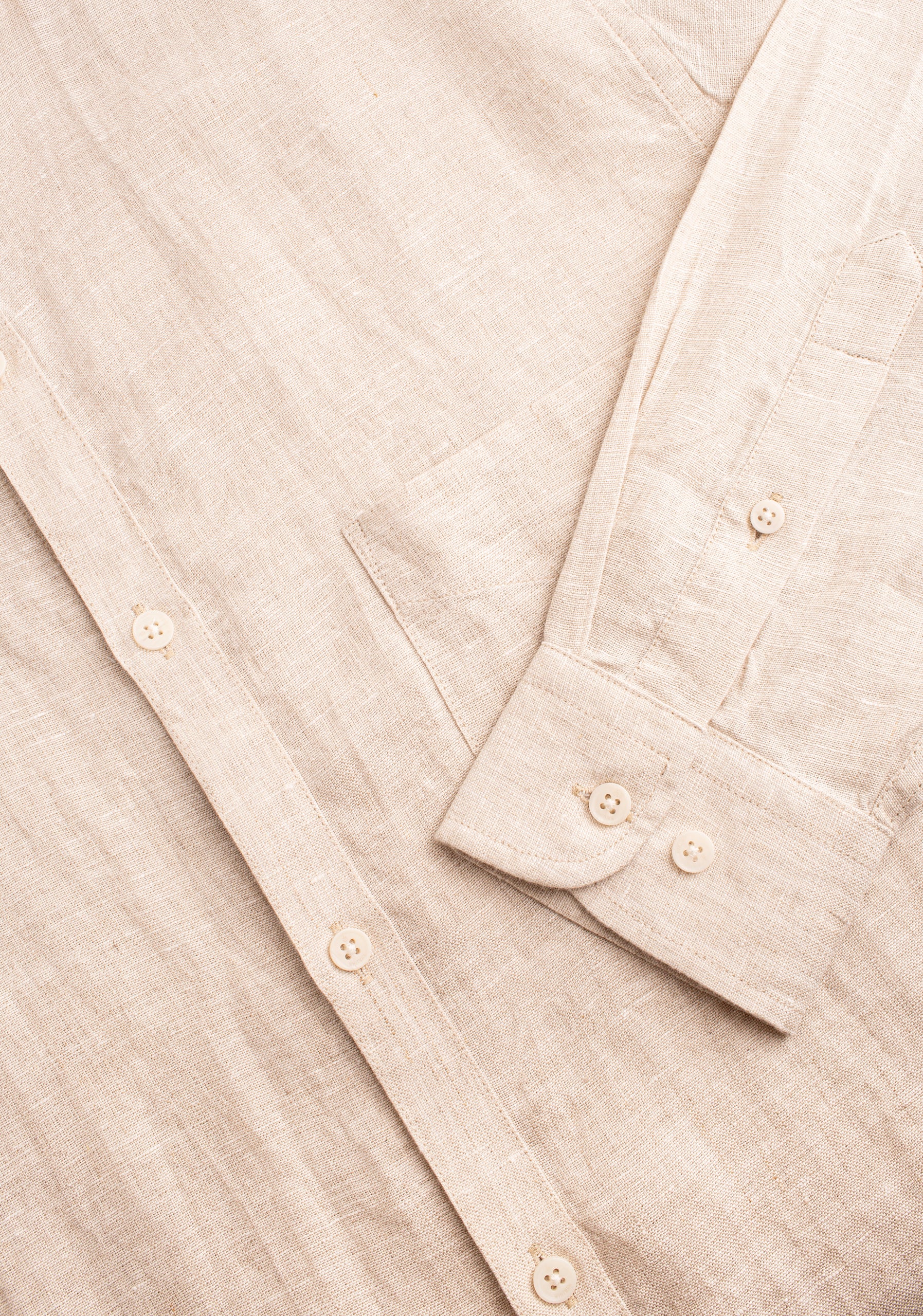 Nerú Collar Oatmeal Shirt