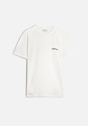 Iker T-Shirt Ivory Bord Green