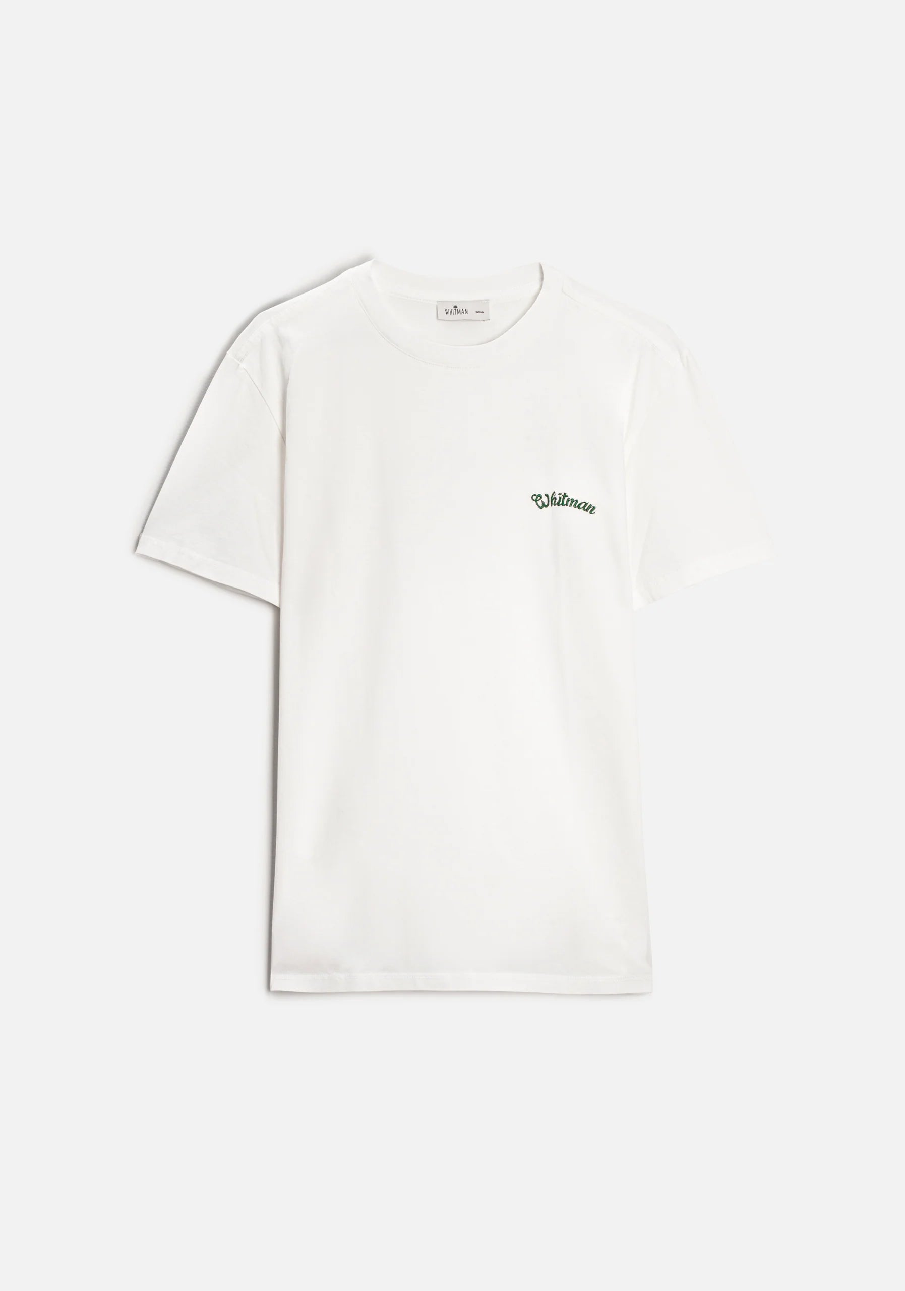 Iker T-Shirt Ivory Bord Green
