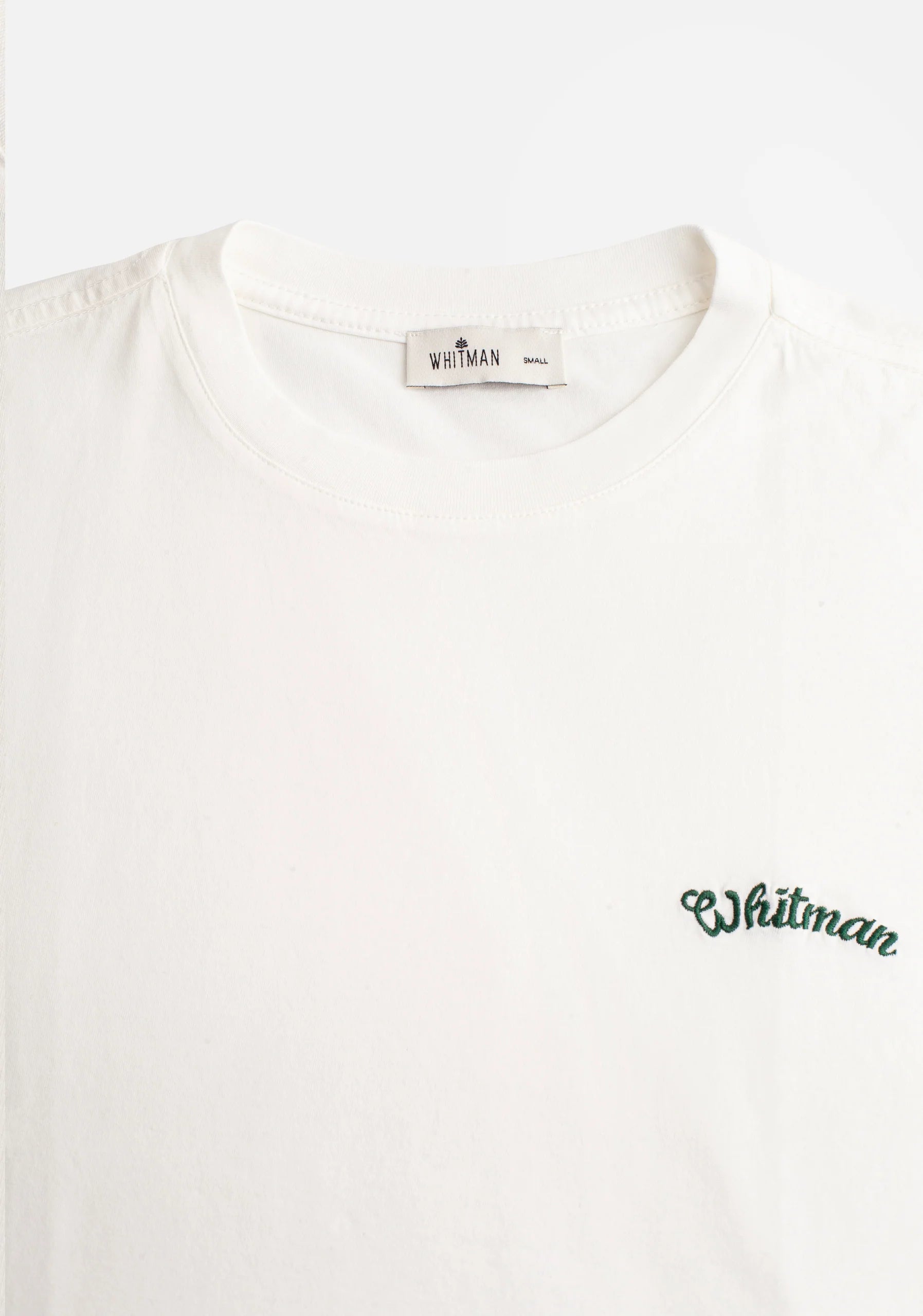 Iker T-Shirt Ivory Bord Green