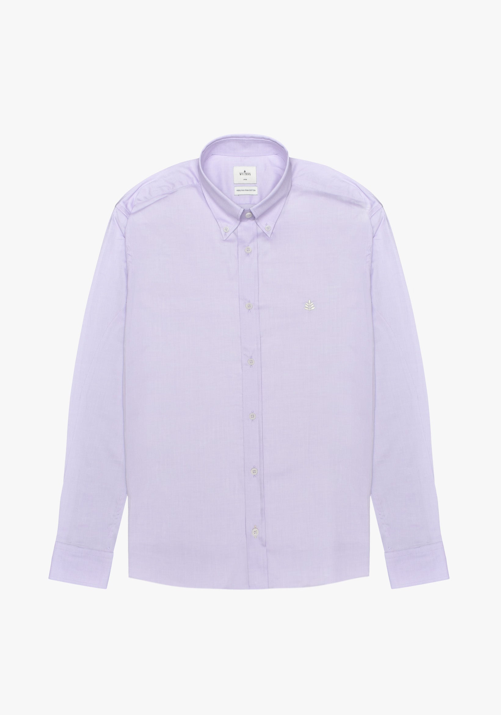 Lilac Button Down Collared Shirt L-Atn