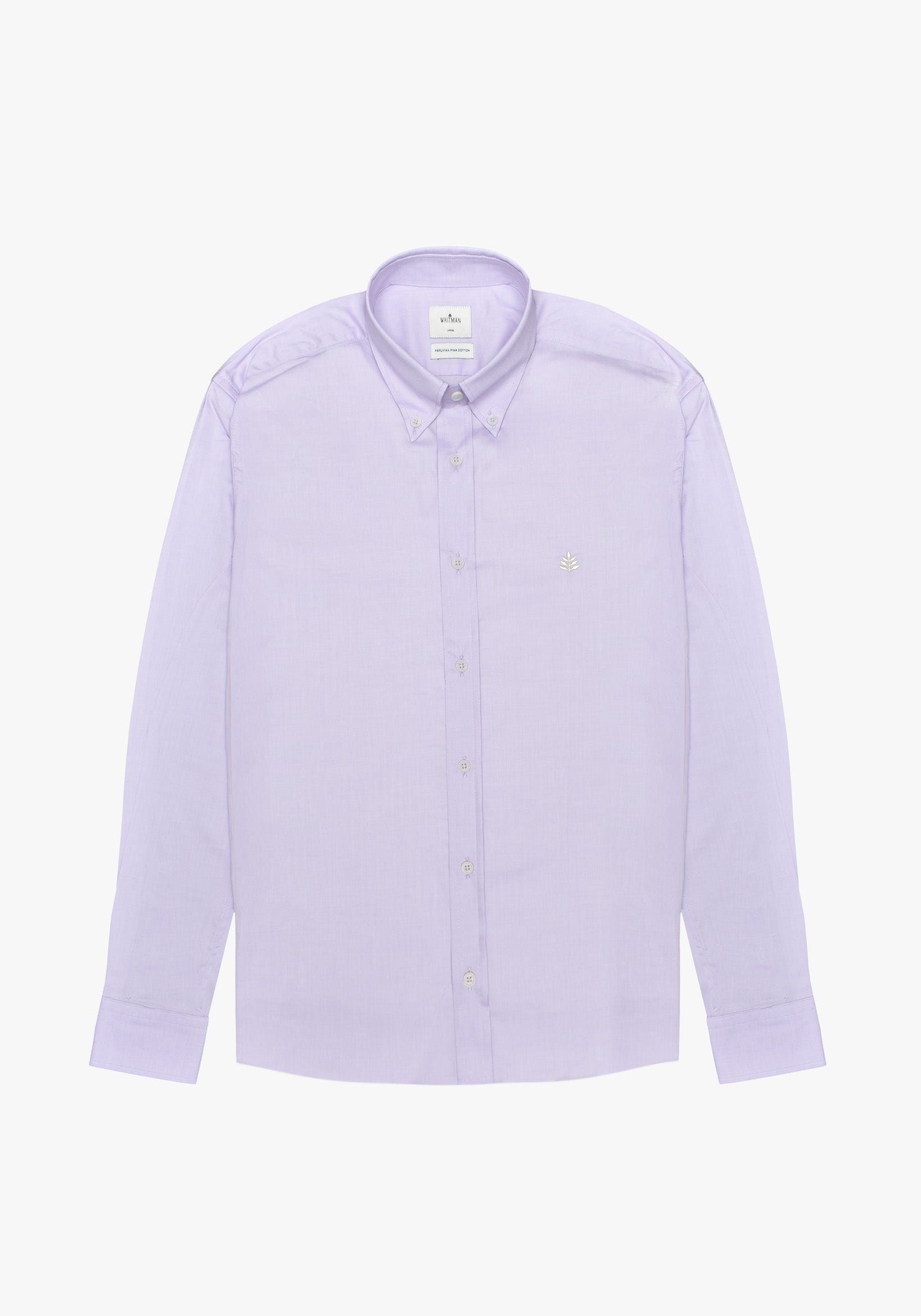 Lilac Button Down Collared Shirt L-Atn