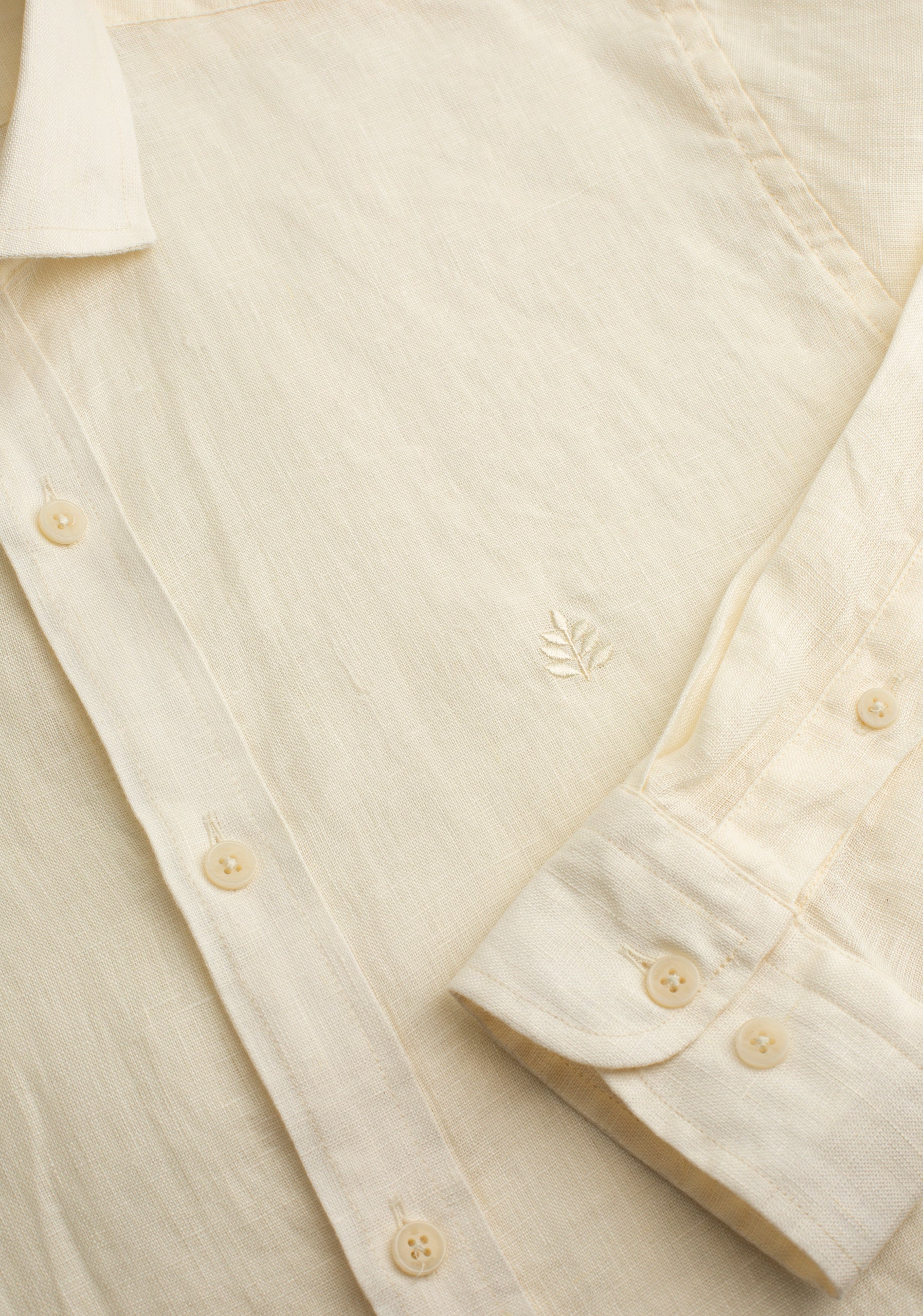 Linen Shirt CF Ivory L-Atn