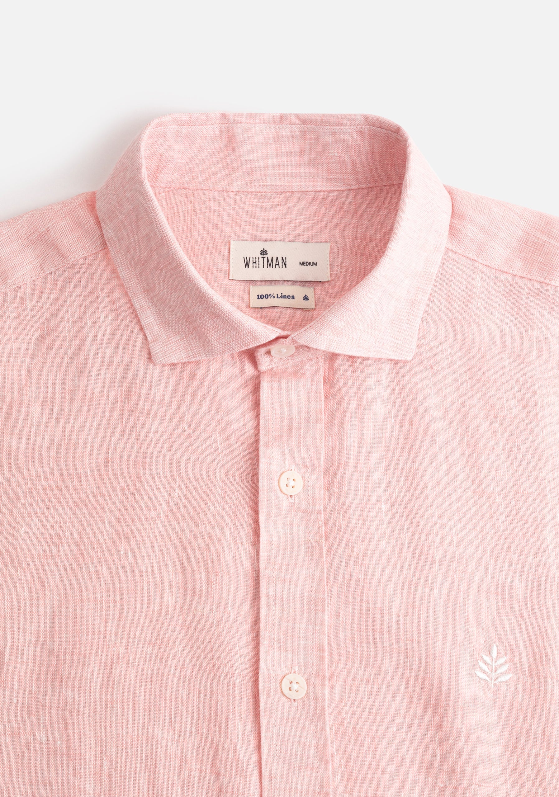 Linen Shirt CF Rosewood L-Mar
