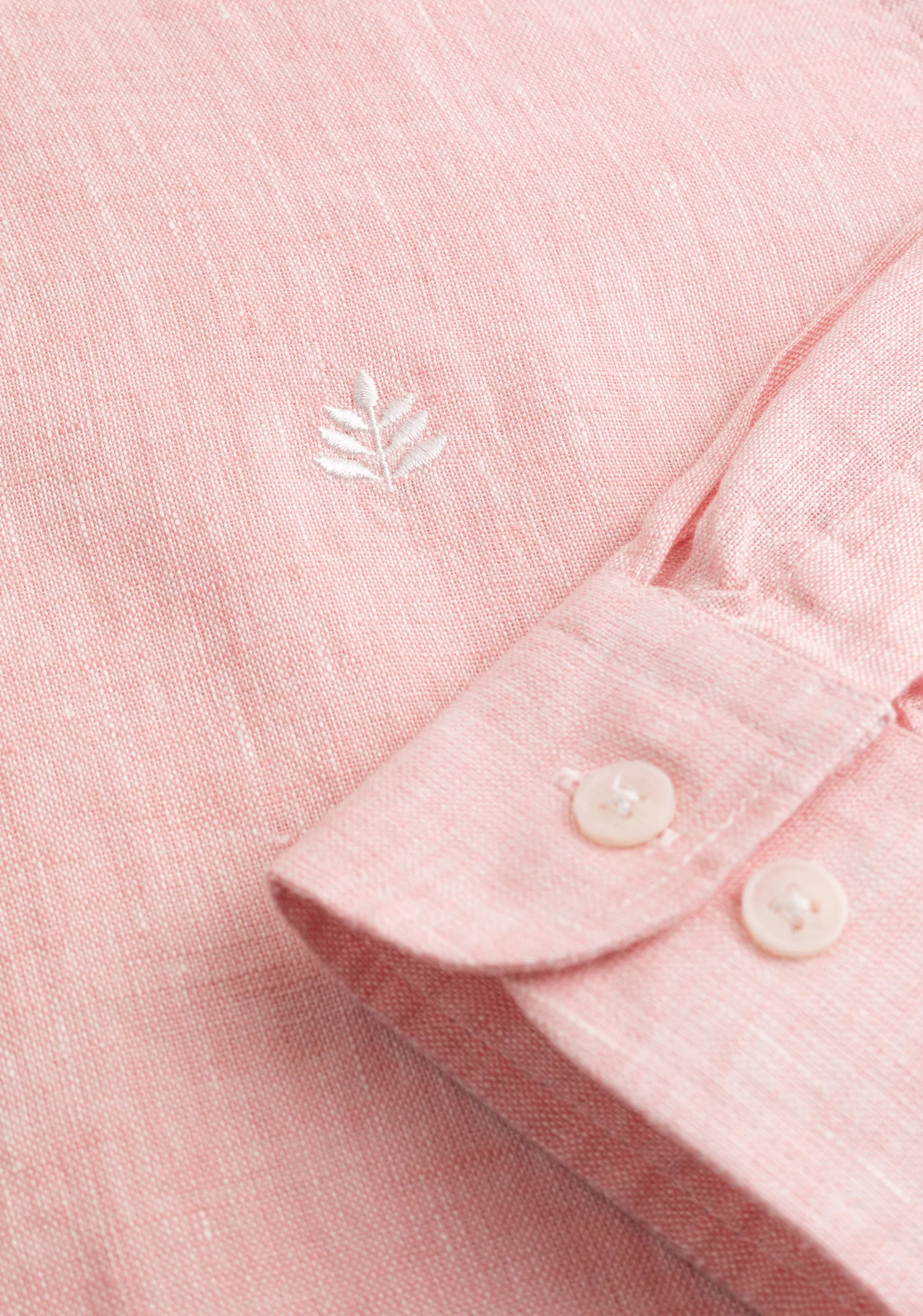 Linen Shirt CF Rosewood L-Mar