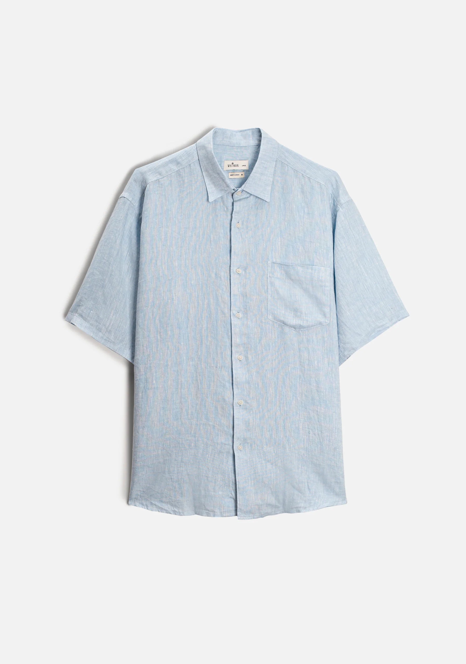 Linen Shirt Cf Harlem Light Blue