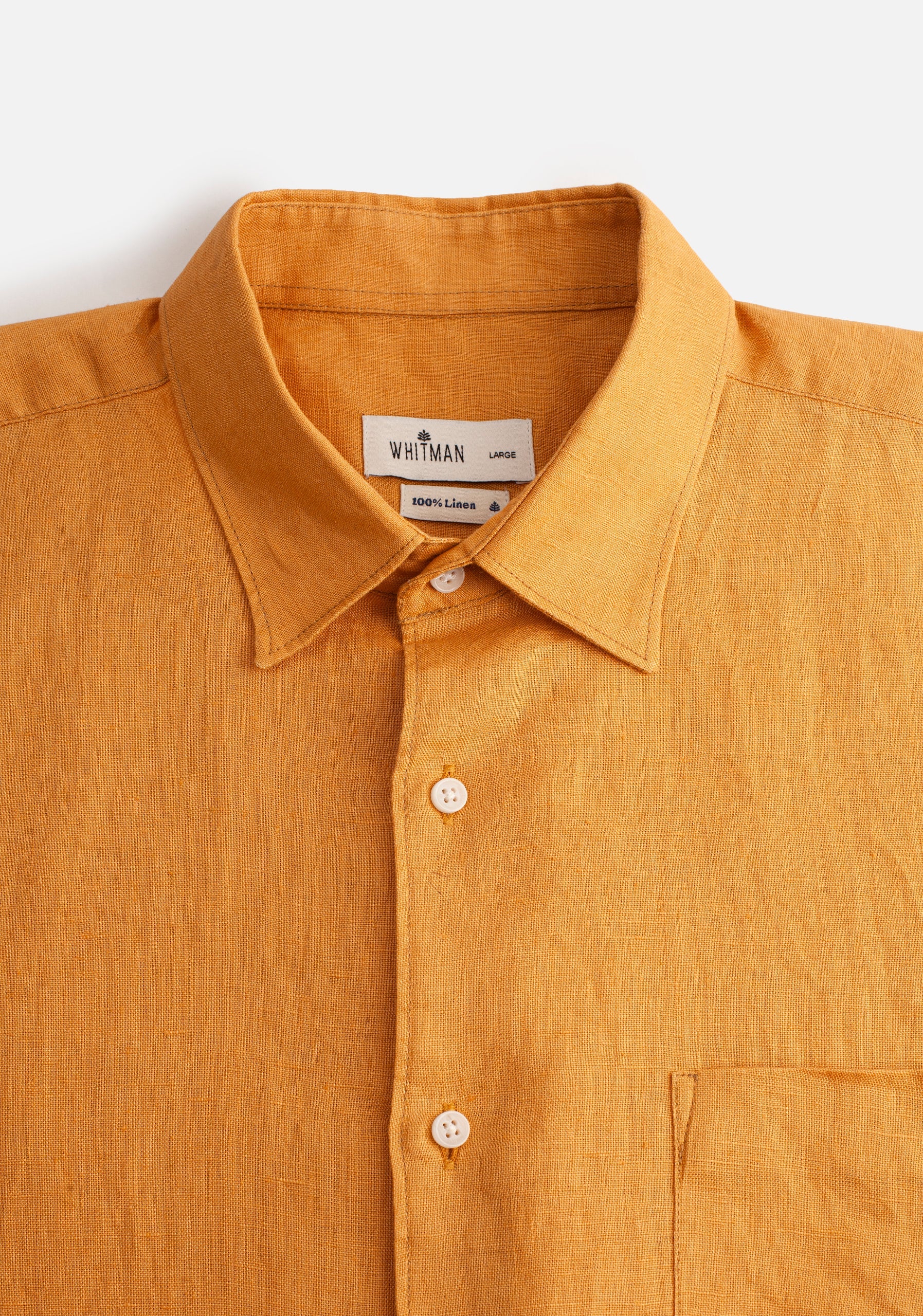 Cf Harlem Ochre Linen Shirt